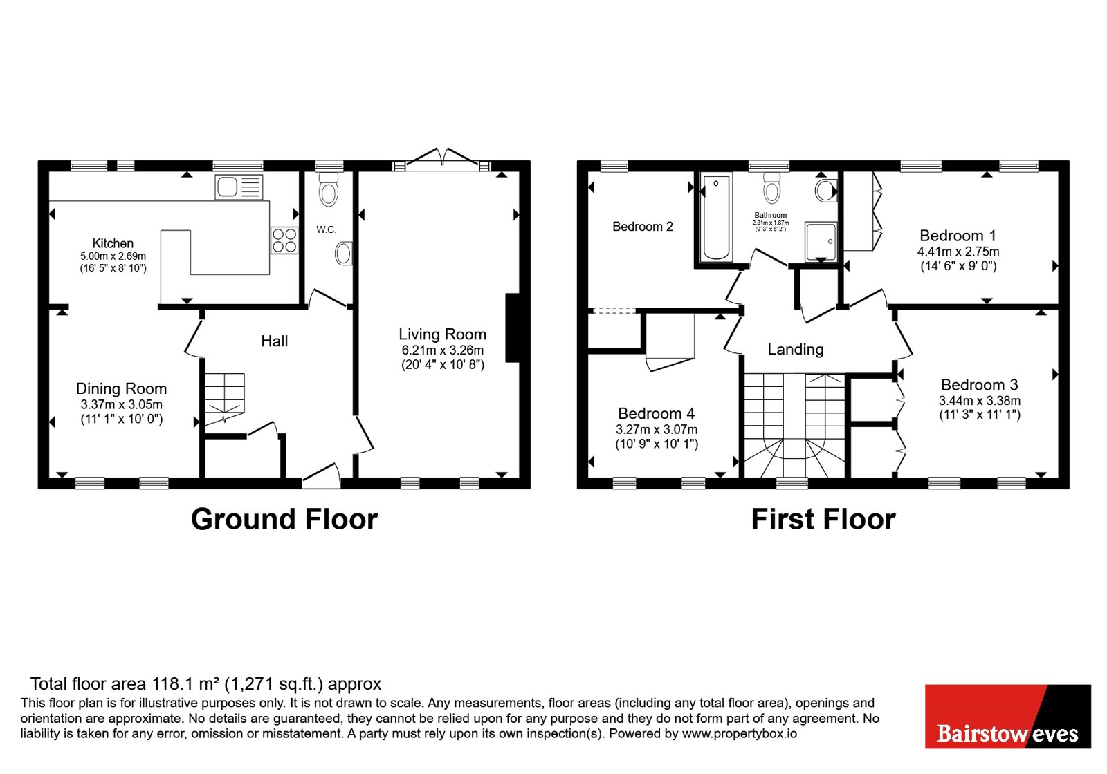 23, Colchester Road, Essex floorplan