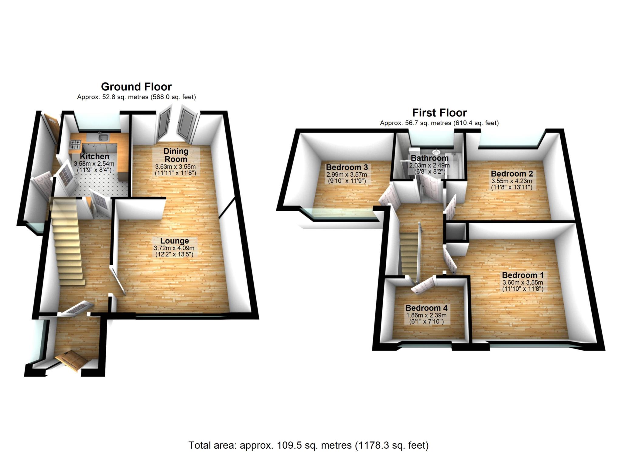 26, Brookdale, Bolton floorplan