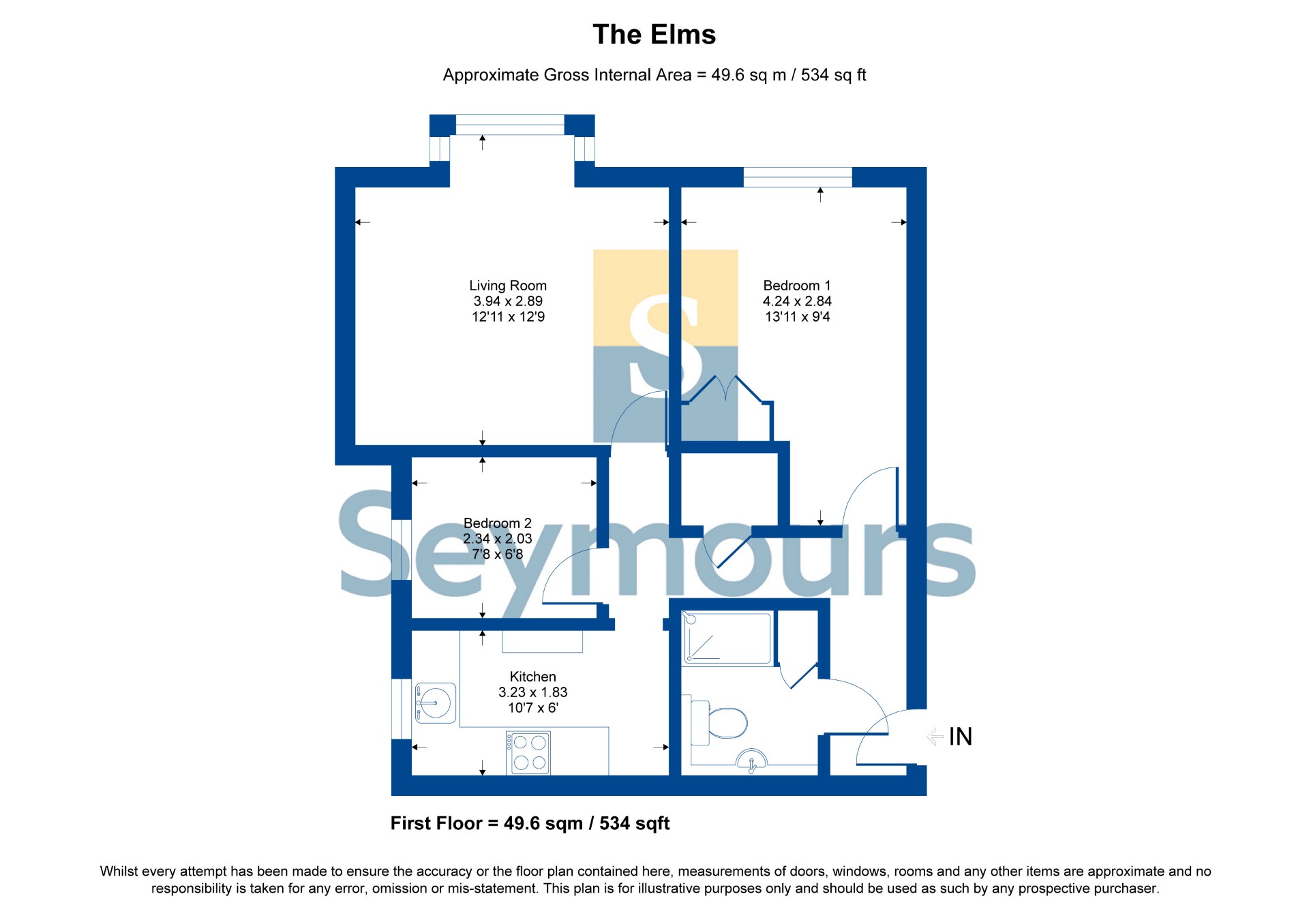 20 The Elms, Broom Way, Camberley floorplan