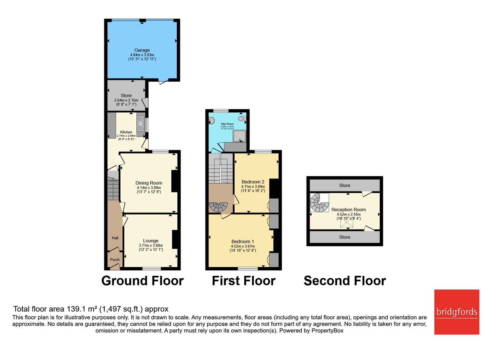 77, Higher Walton Road, Preston floorplan