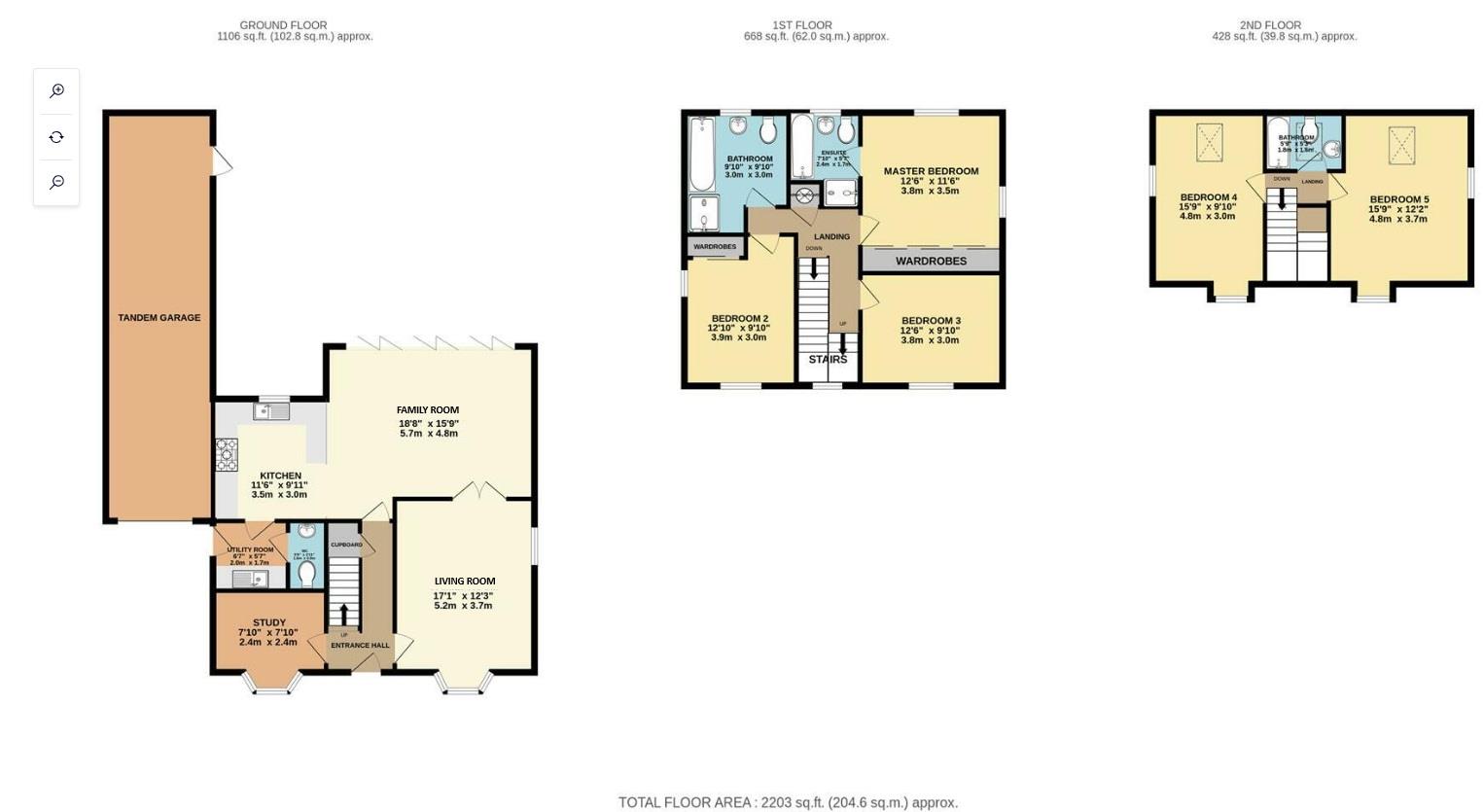 37, Kingfisher Road, Bedford floorplan