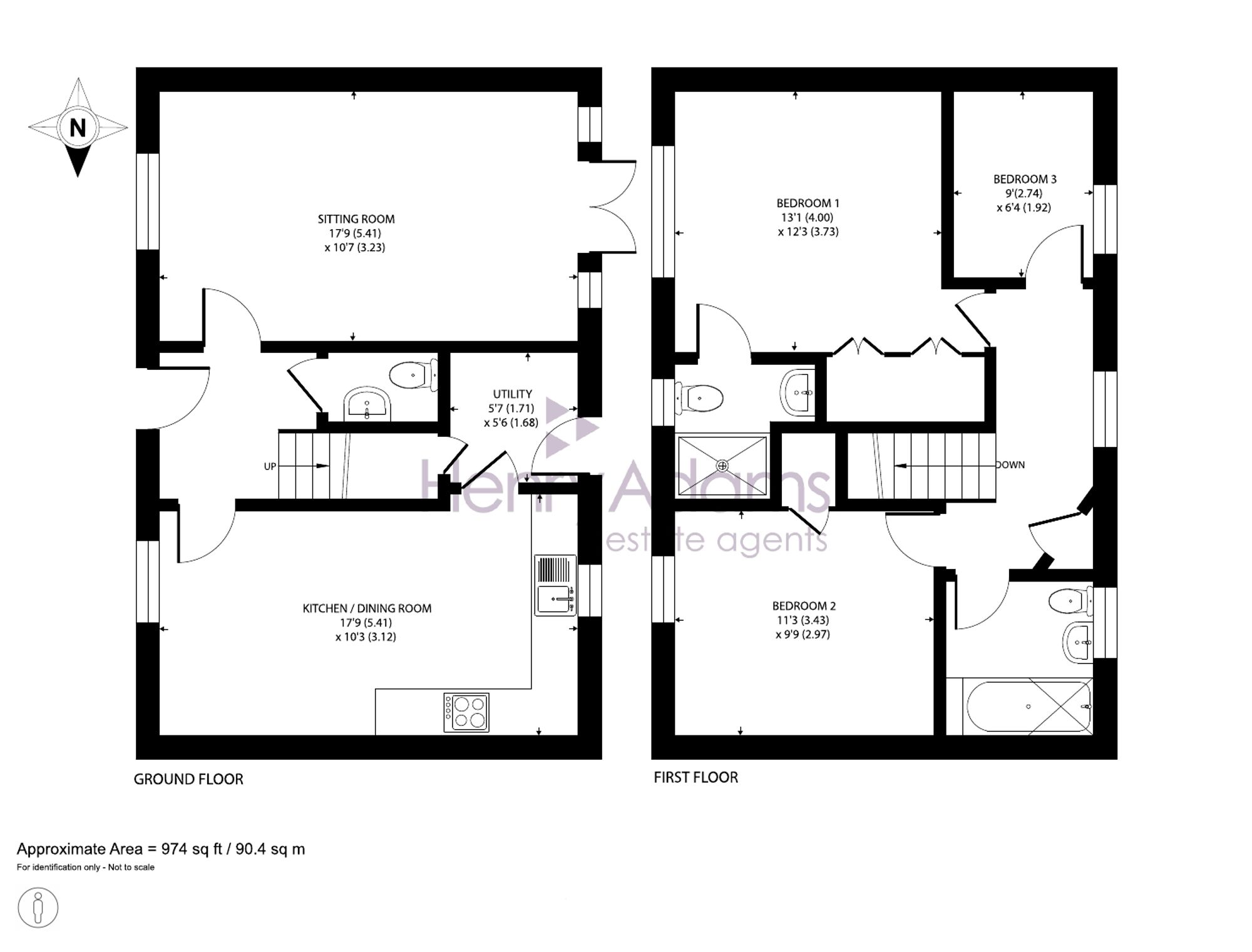3 Toop Gardens, Chichester floorplan