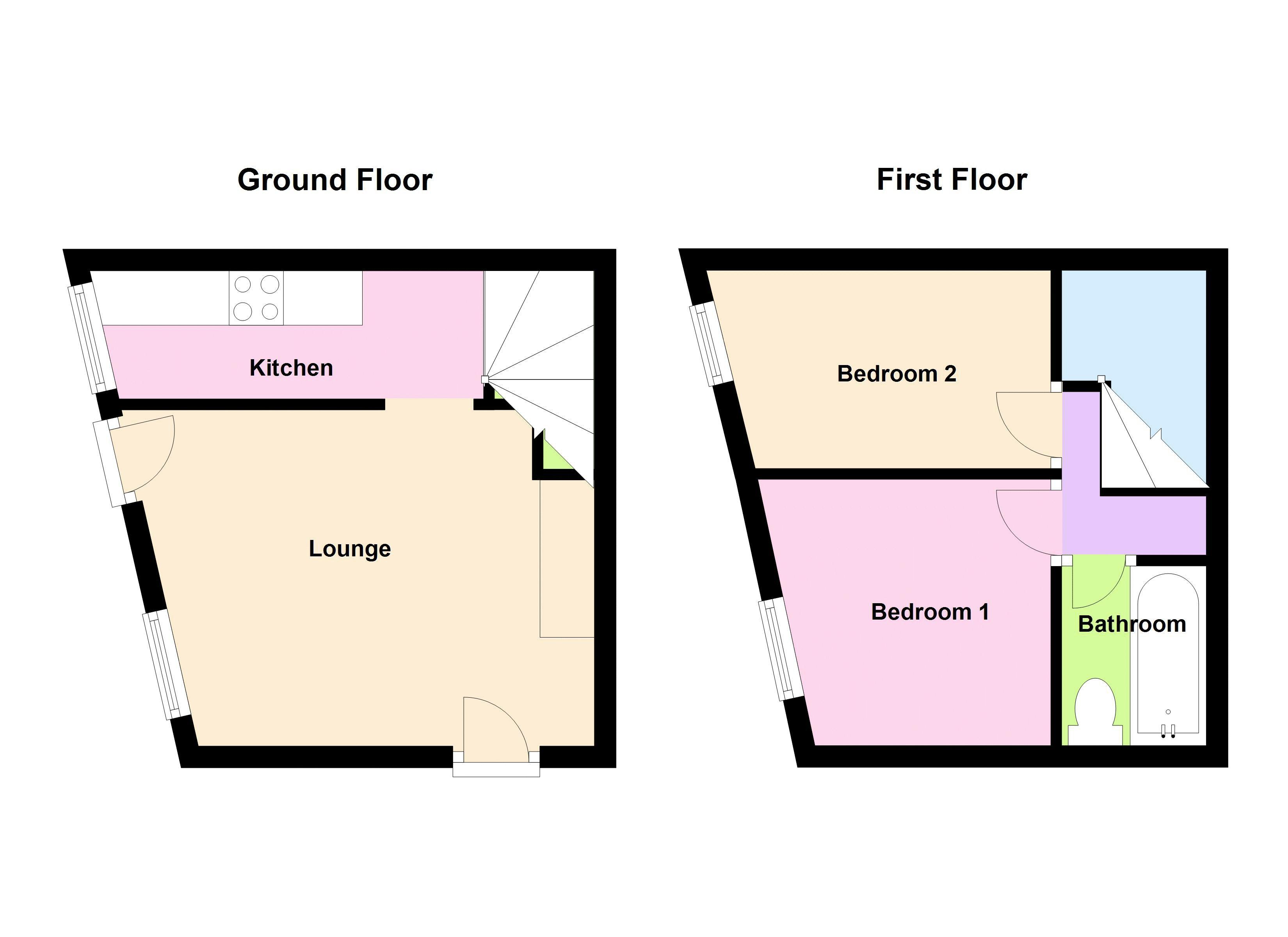 111, Warminster Road, Westbury floorplan