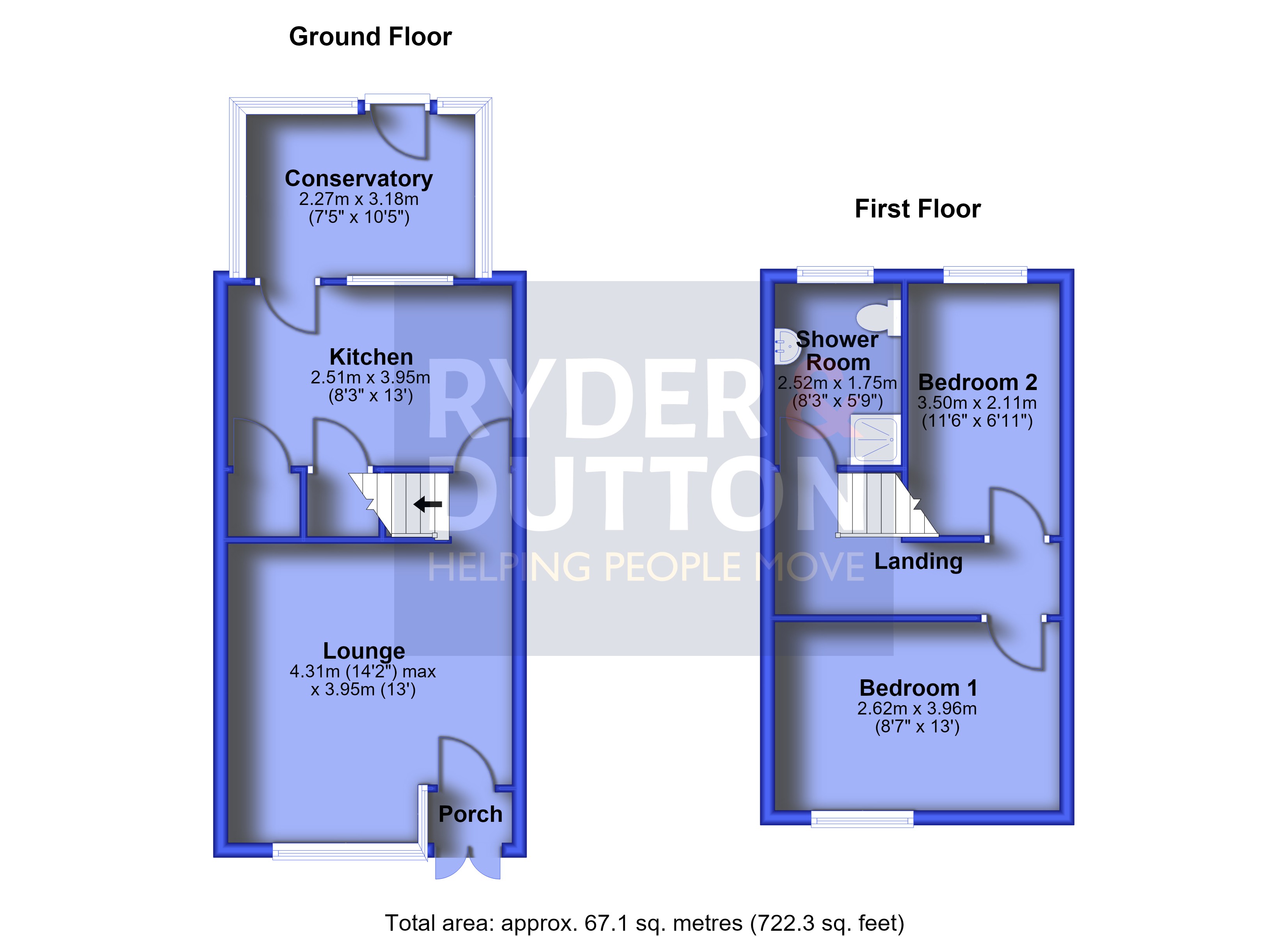 Middleton Road, Oldham floorplan