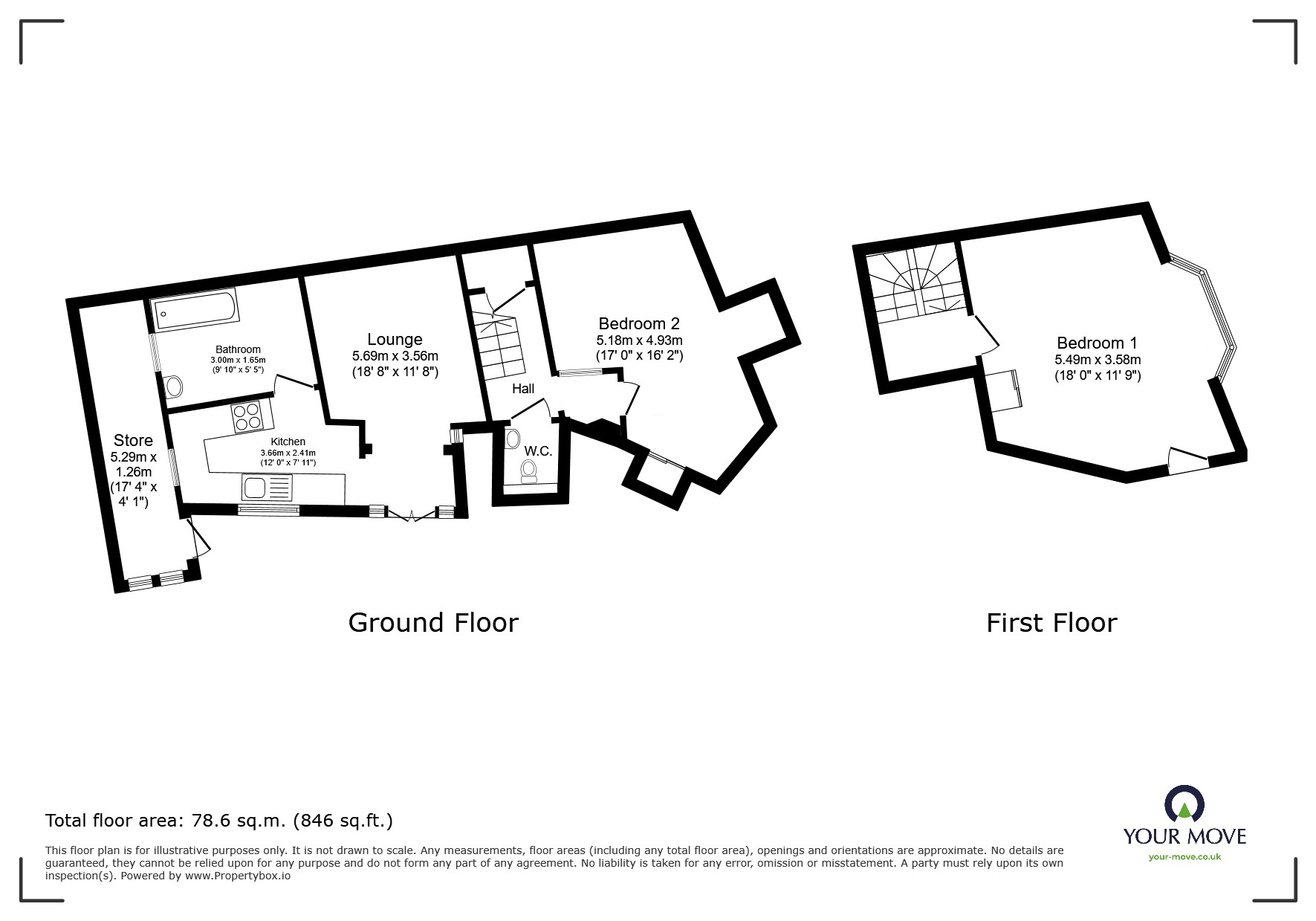 81, Grange Road, Kent floorplan
