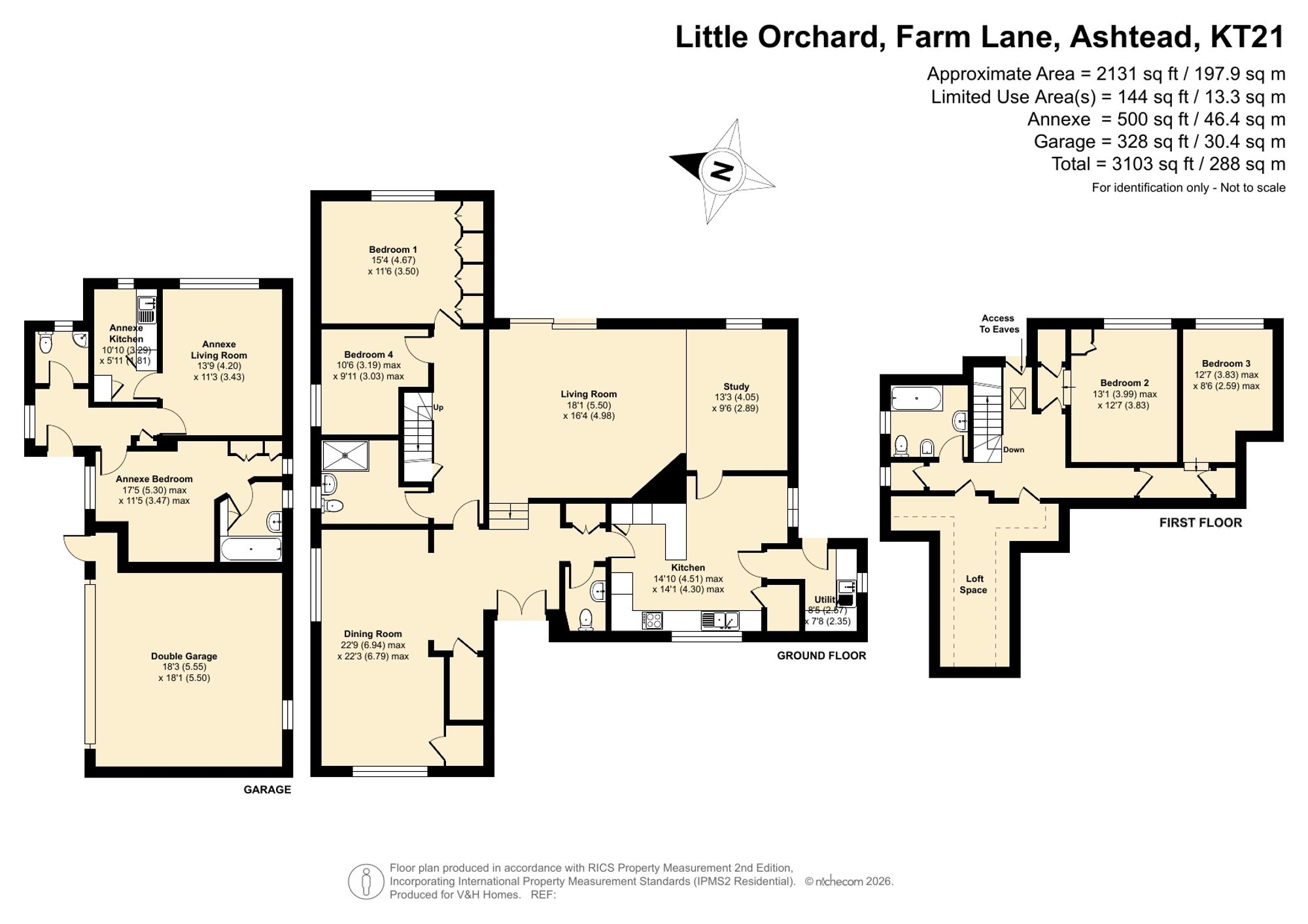 Little Orchard Farm Lane, Ashtead floorplan