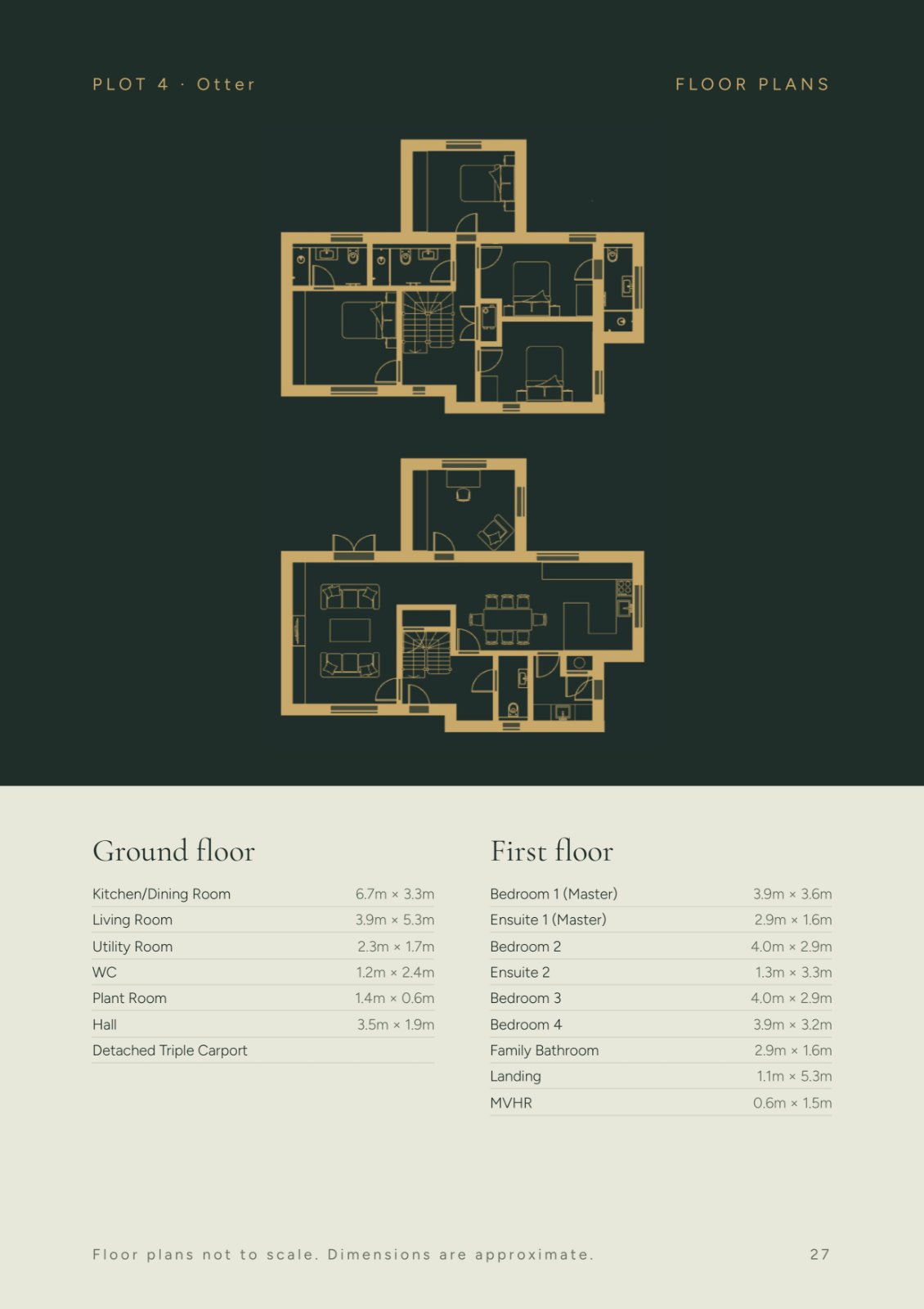 Plot 4, Otter, Lacuna Gardens, Langford floorplan