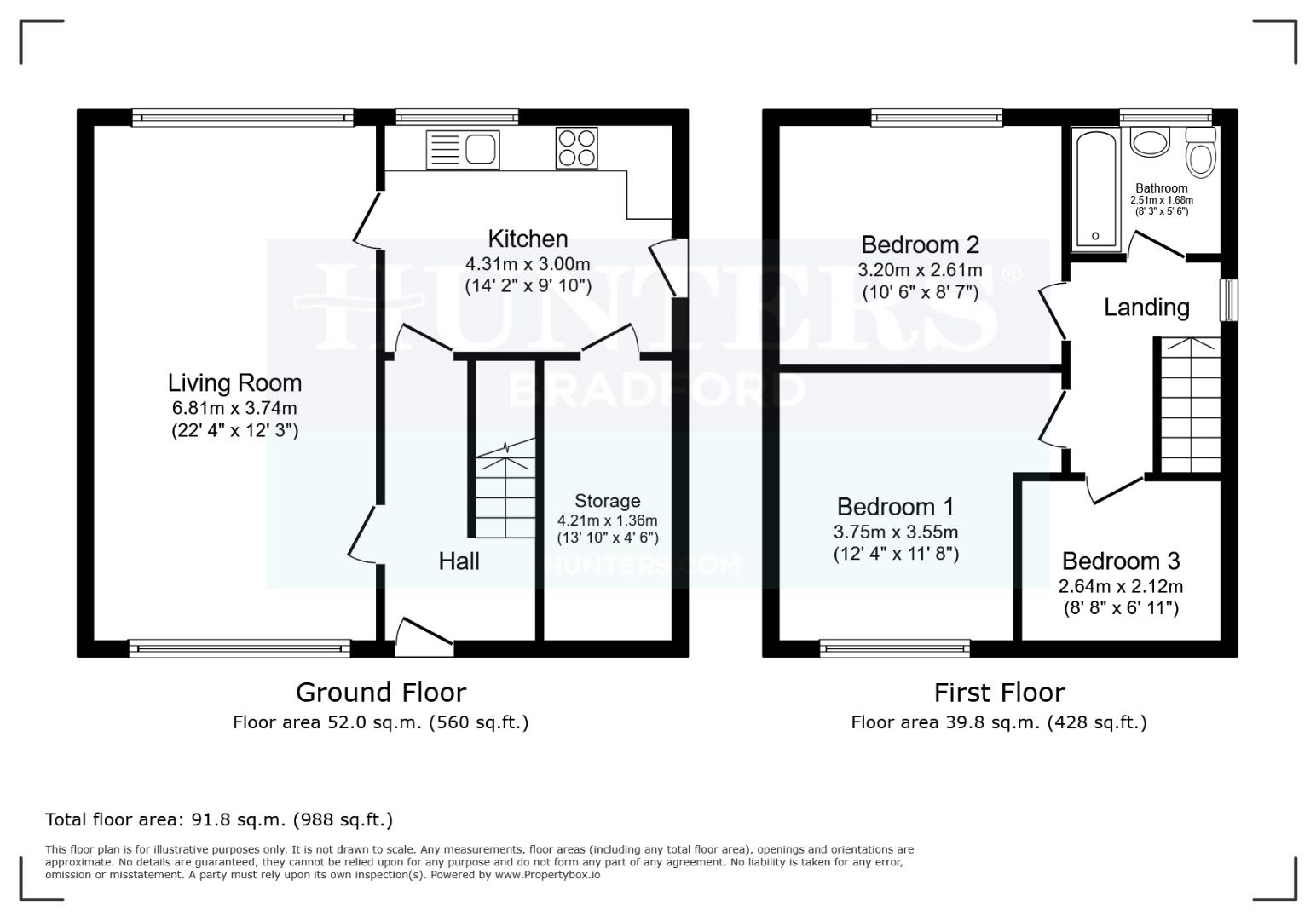 114, Farfield Avenue (S), Bradford floorplan