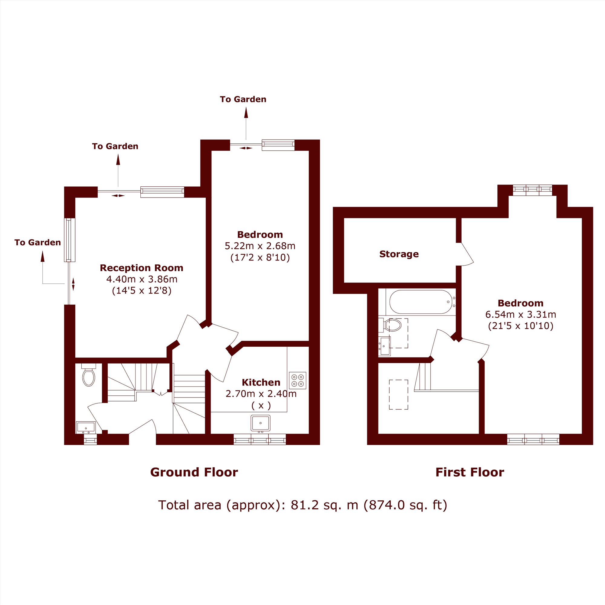 10, Sandringham Close, London floorplan