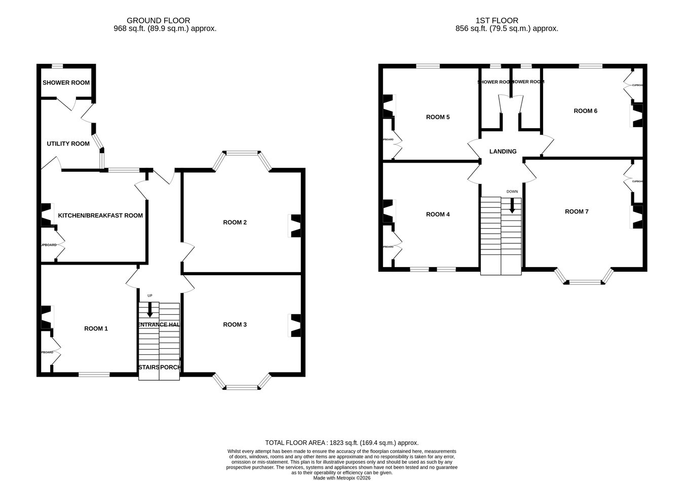 218, Abington Avenue, Northampton floorplan