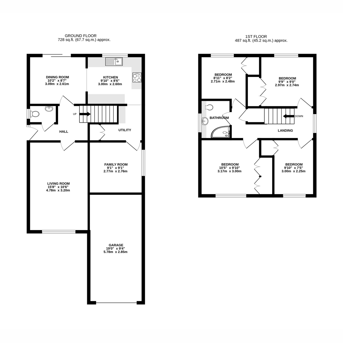 11, Barn Owl Way, Bristol floorplan