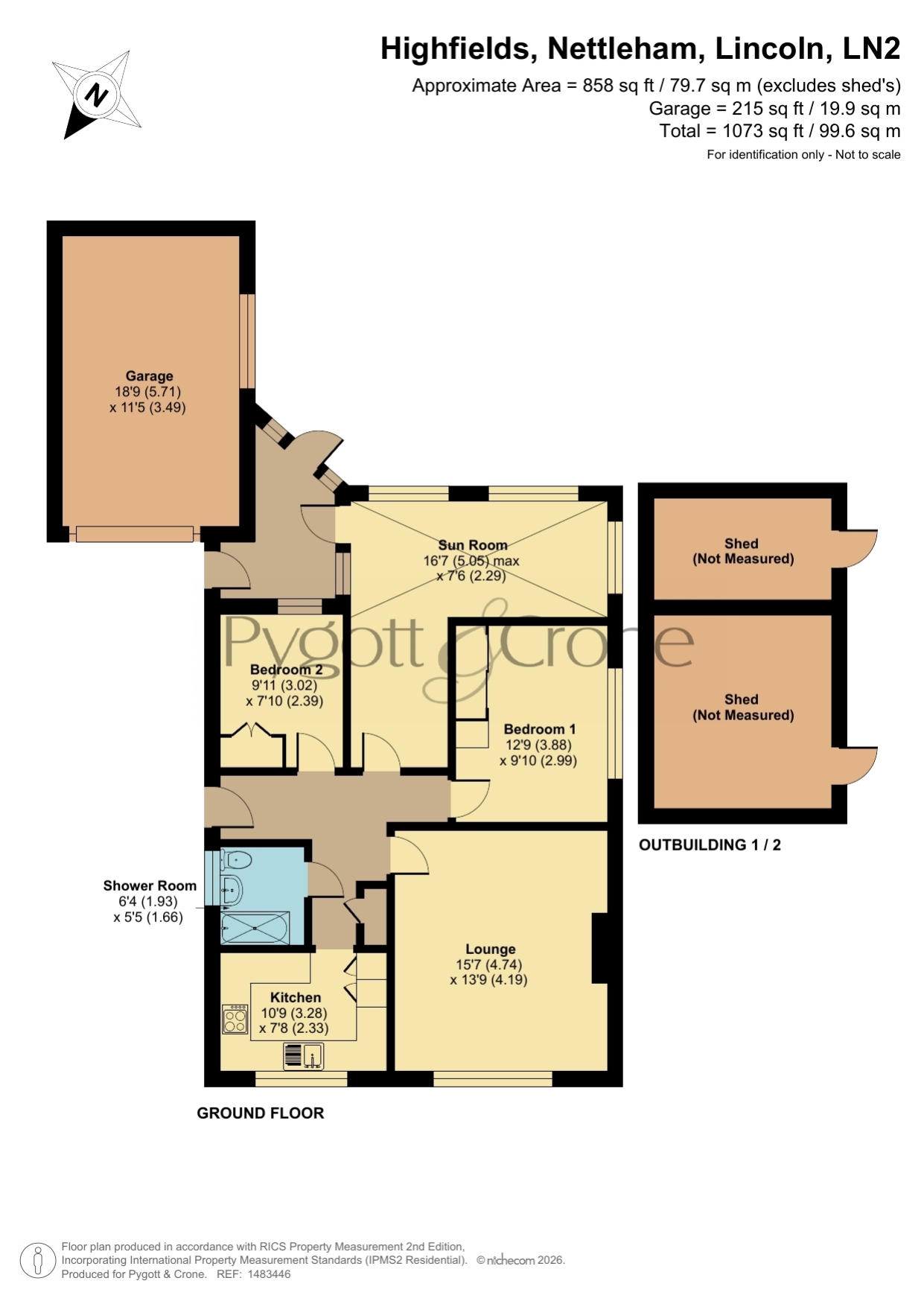 49, Highfields, Lincoln floorplan