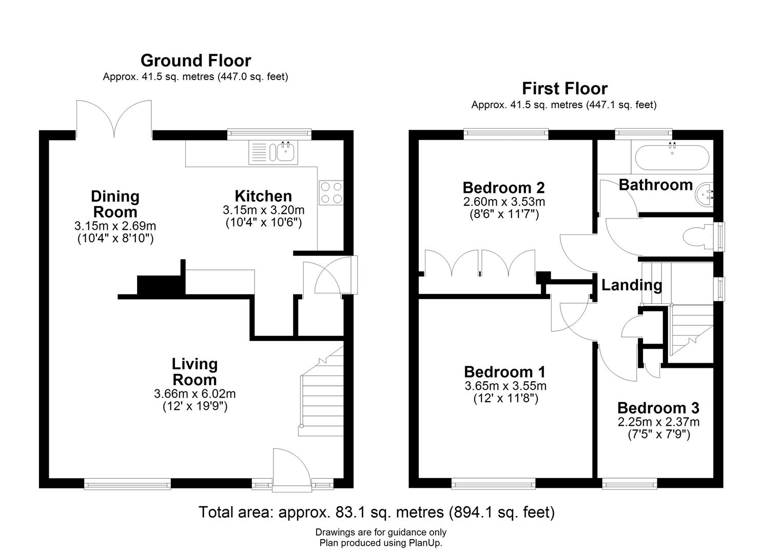 42, Long Reach Road, Cambridge floorplan