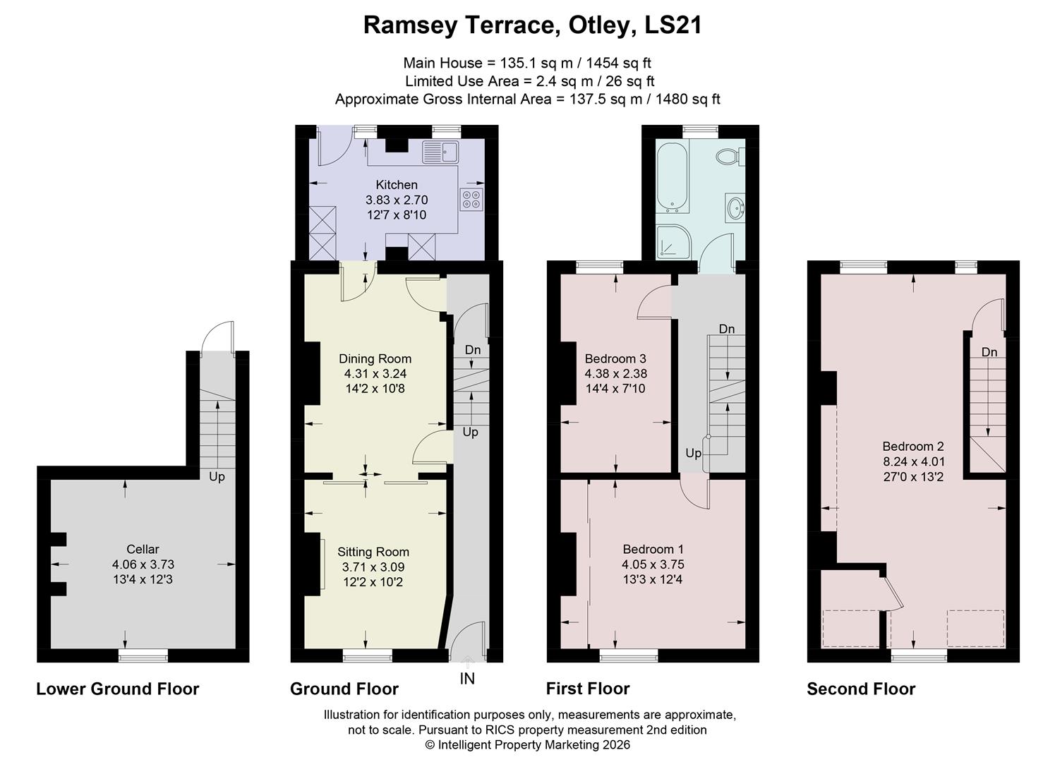 35, Ramsey Terrace, Otley floorplan