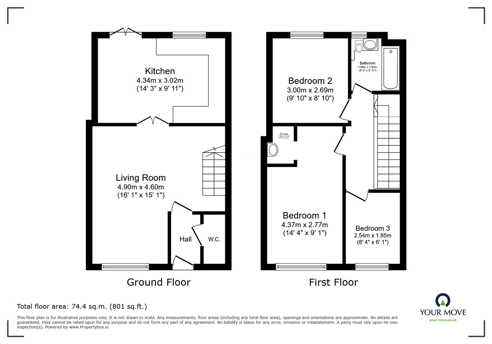 9, Lowry Close, Erith floorplan