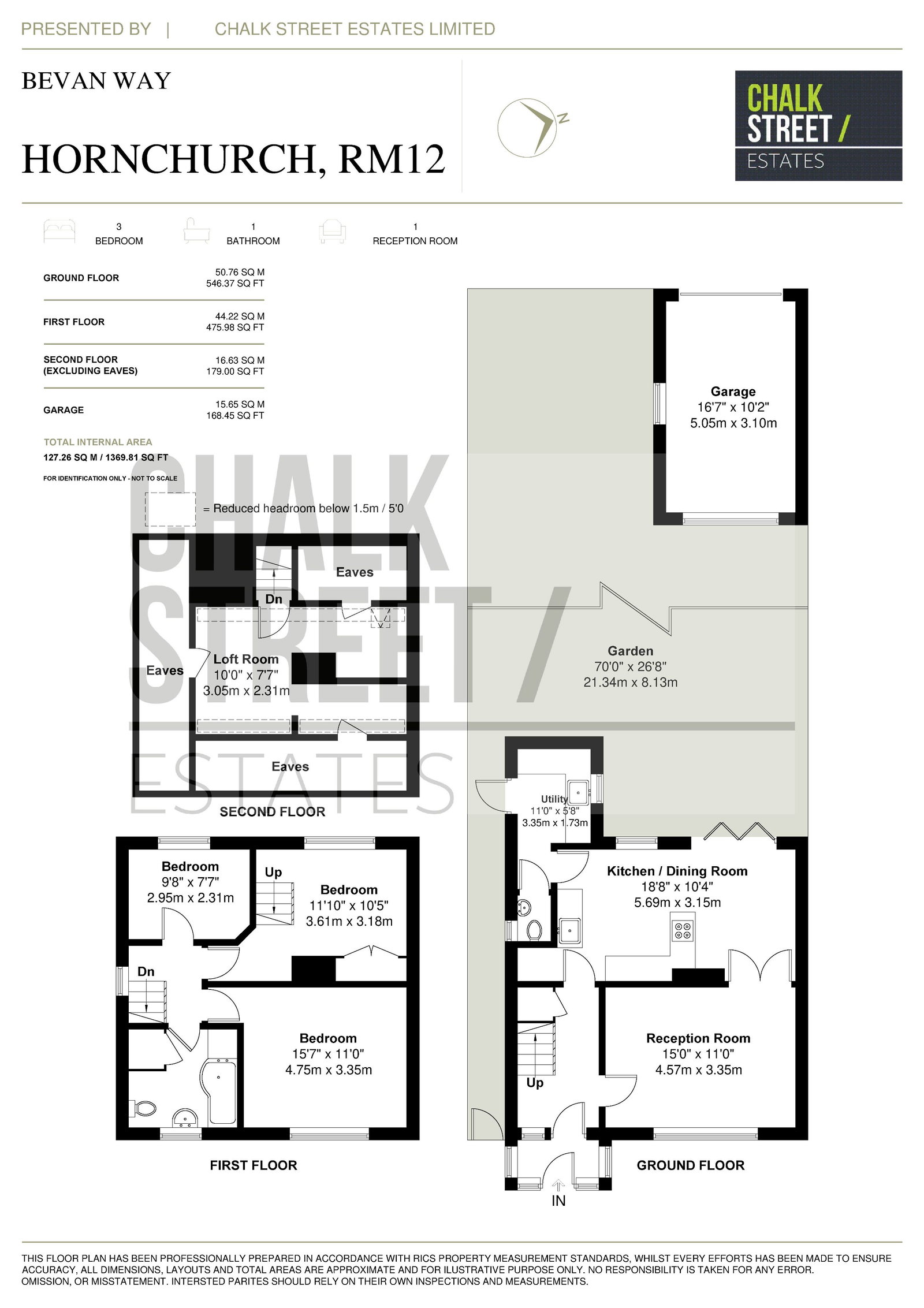 48, Bevan Way, Hornchurch floorplan