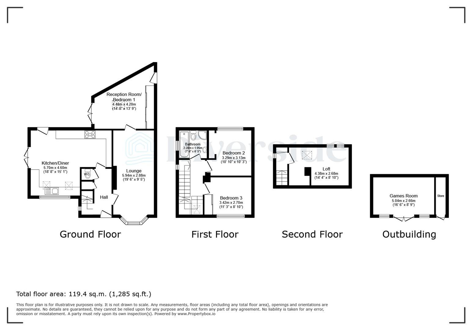 10, Danes Drive, Hessle floorplan