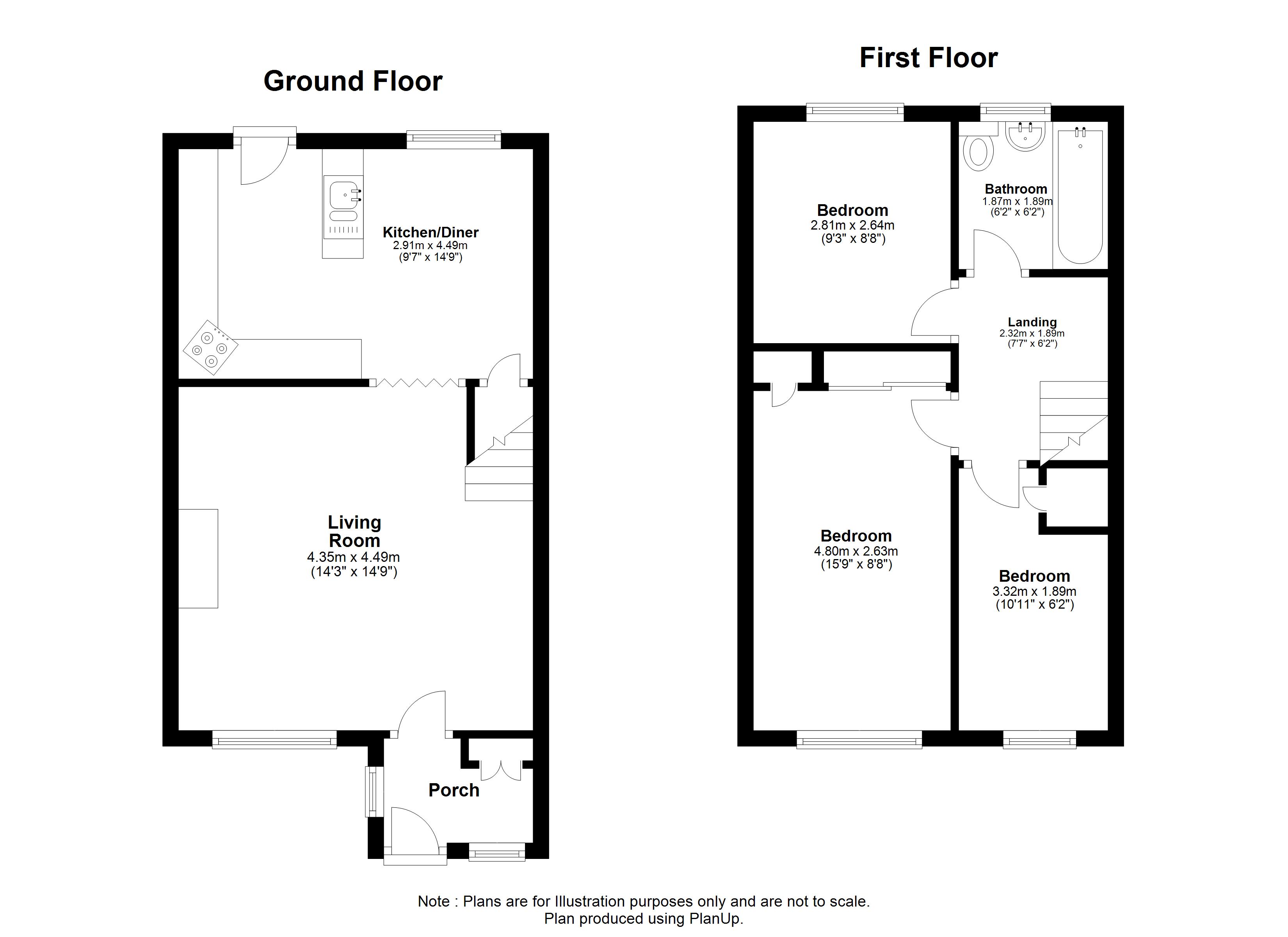 Planesway, Whitehills, Gateshead NE10, 3 bedroom terraced house for