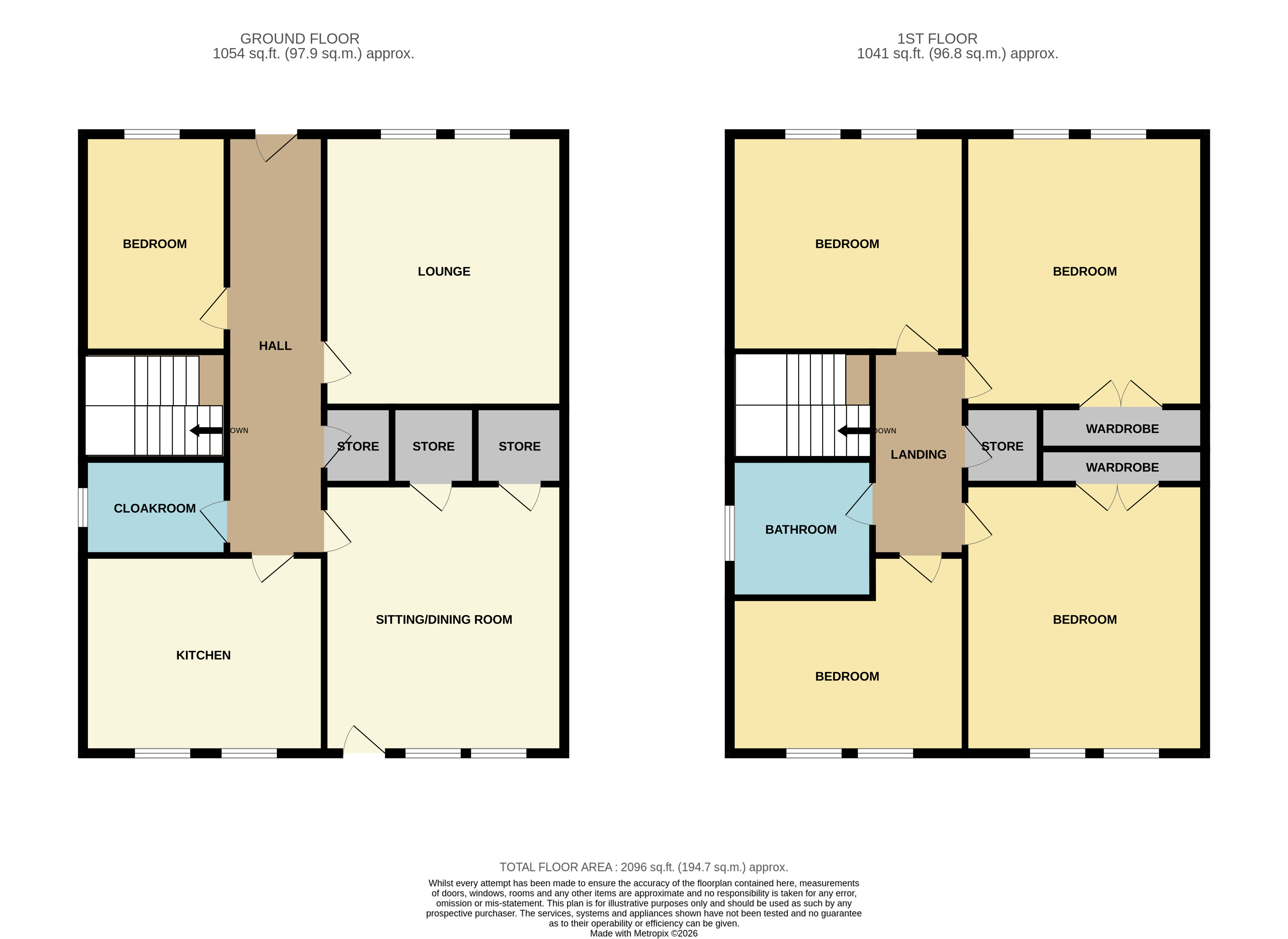9, Oran Gardens, Glasgow floorplan