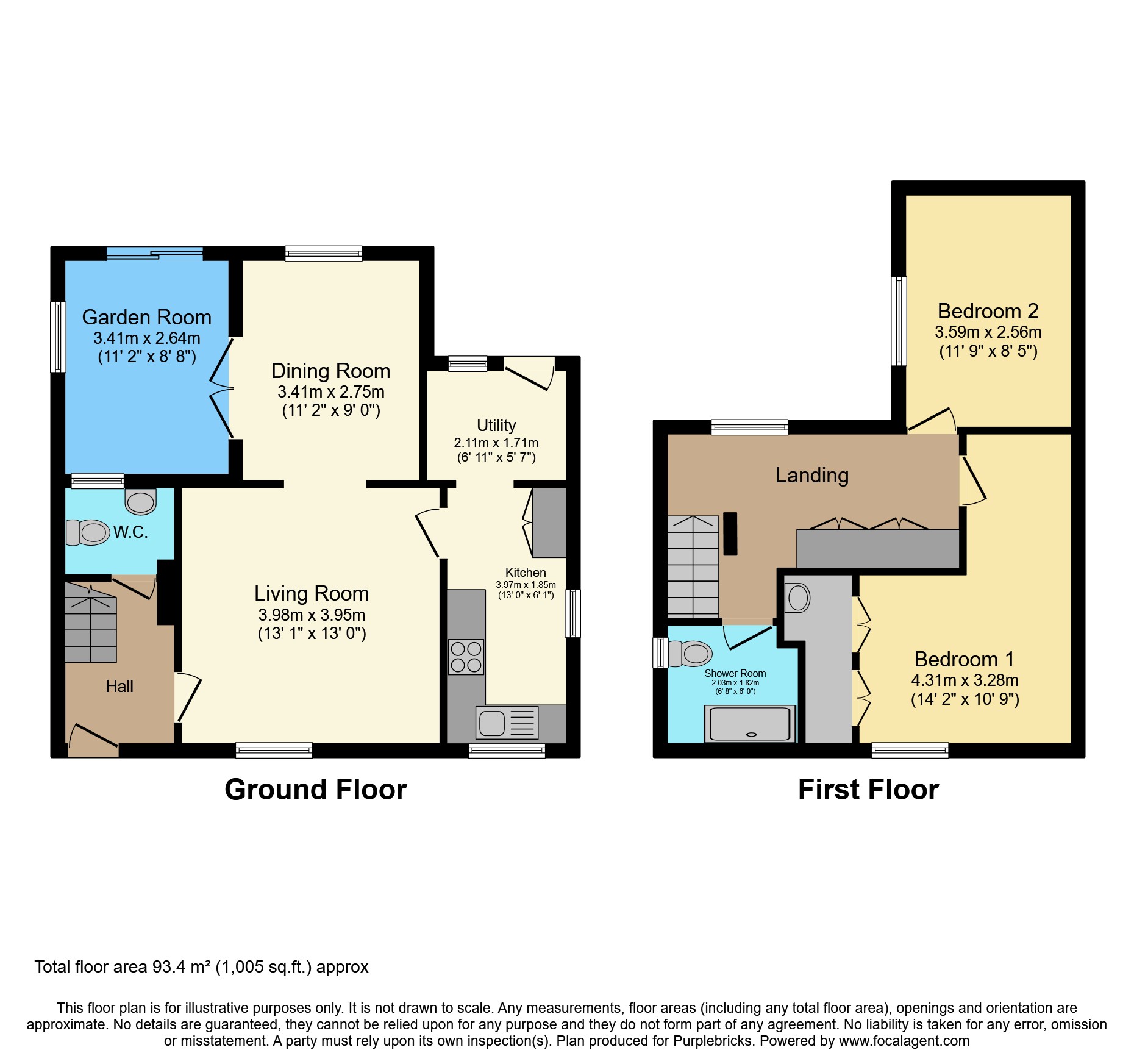 27, Hornsea Road, Hull floorplan