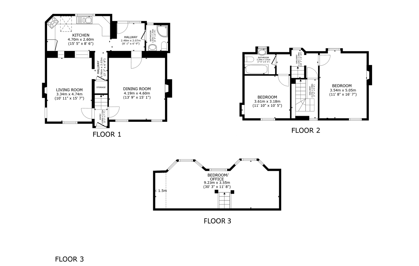 20, Bridgend, Stirlingshire floorplan
