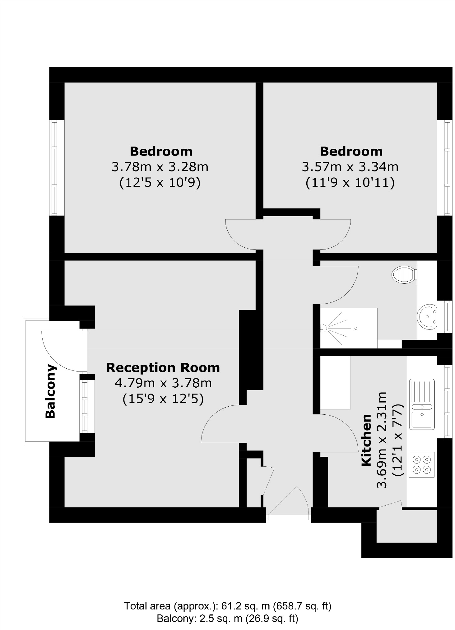 Linden Grove, London floorplan