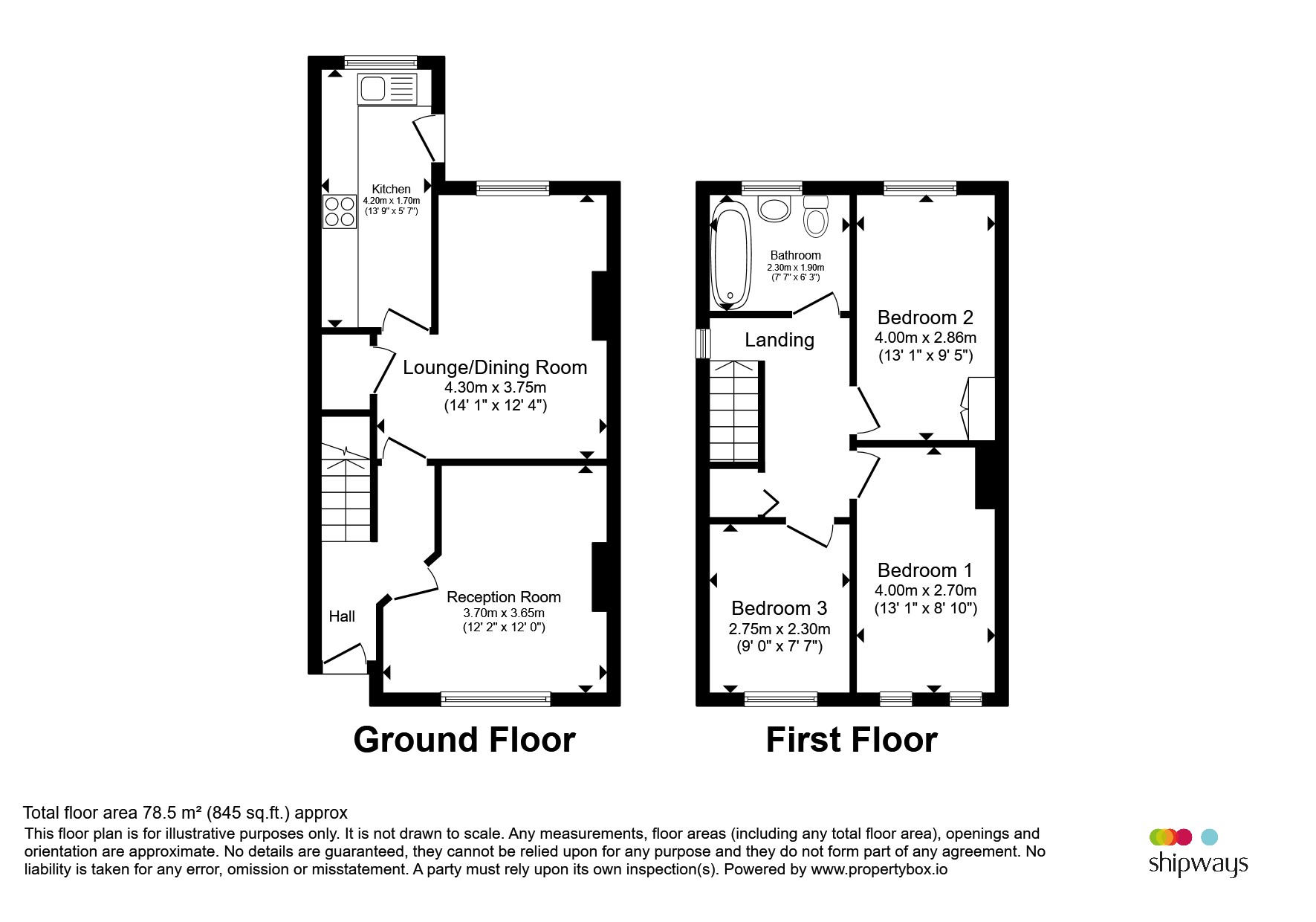 179, Cranbourne Road, Birmingham floorplan