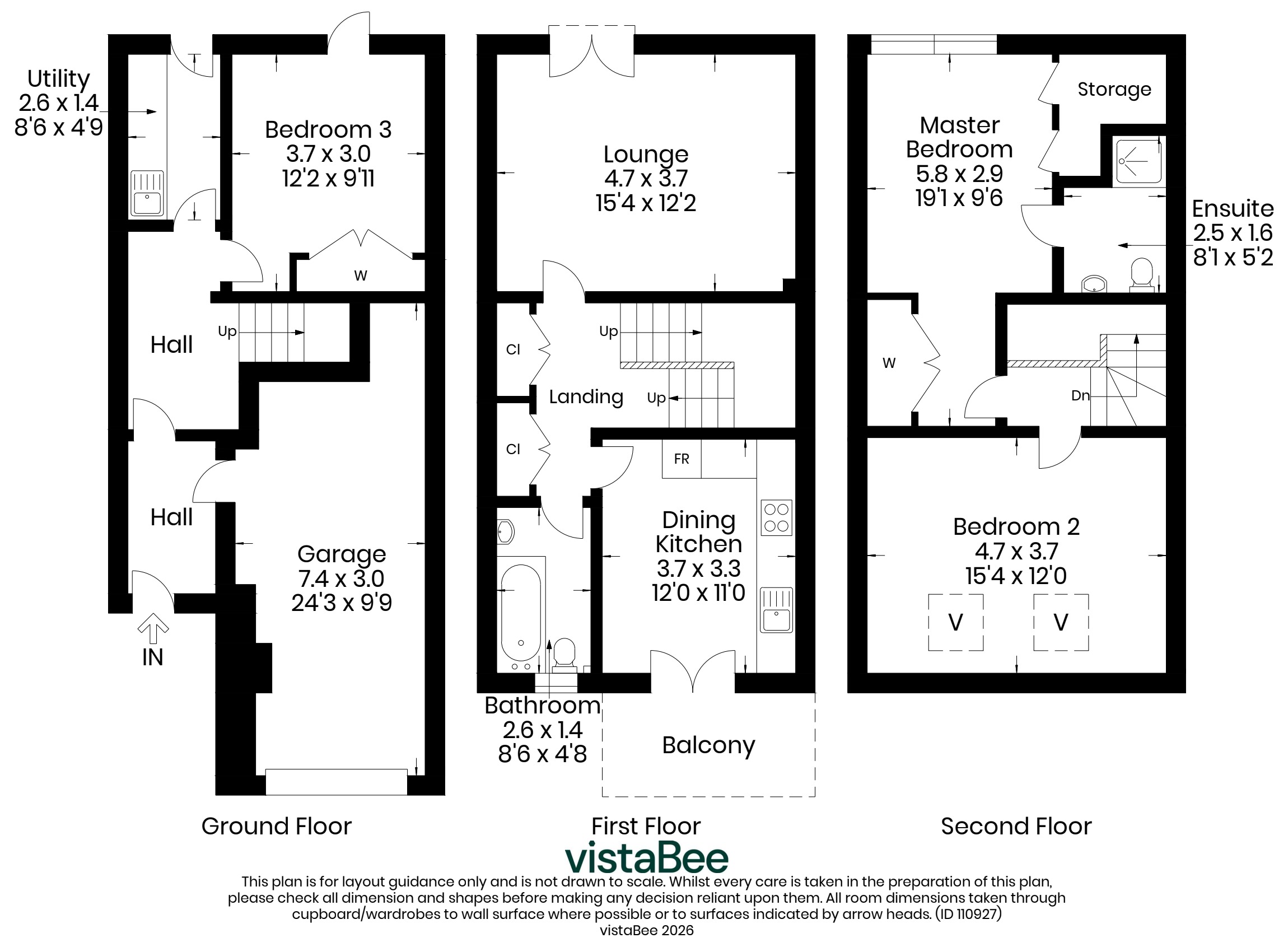 30, Village Road, Glasgow floorplan