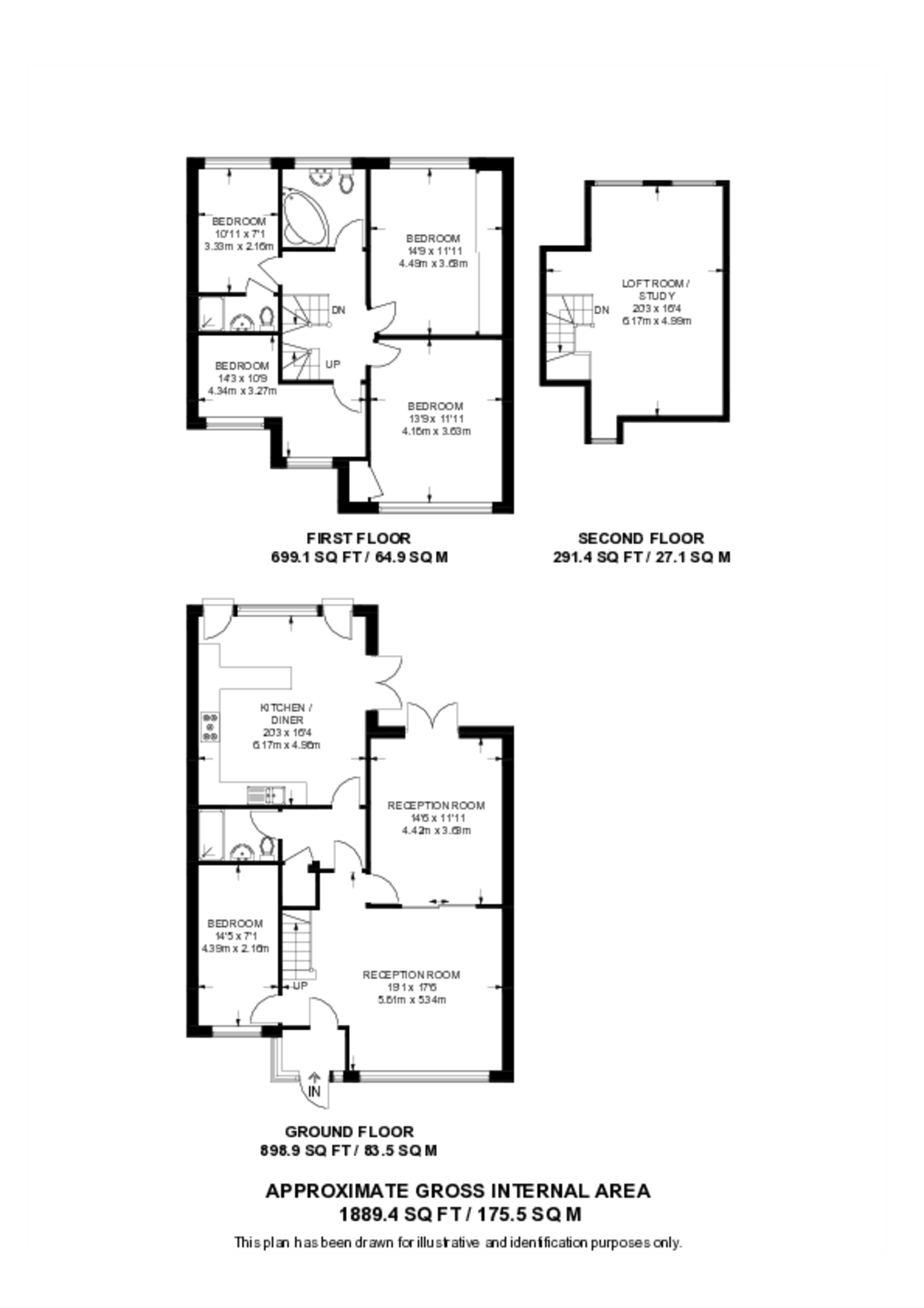 Cavendish Avenue, Harrow floorplan