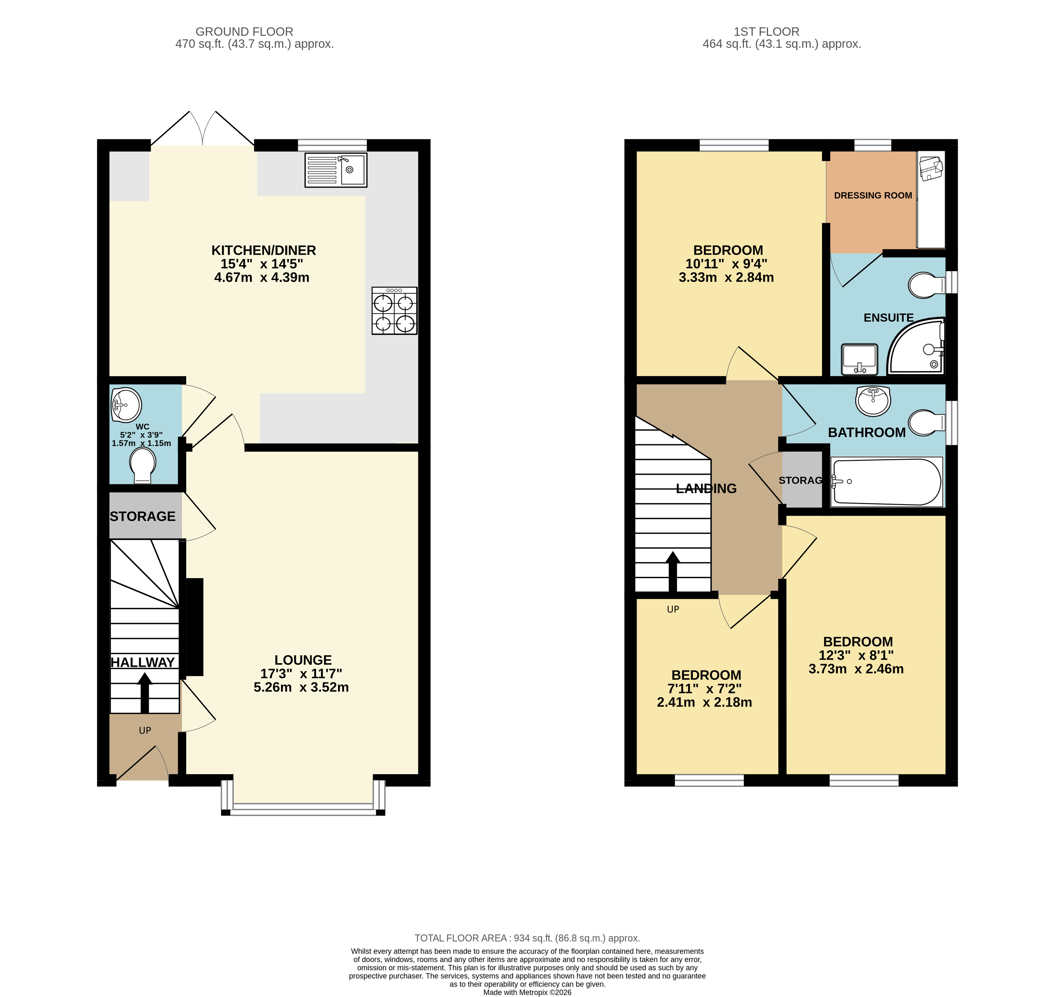 31, Flinders Way, Cherry Willingham floorplan