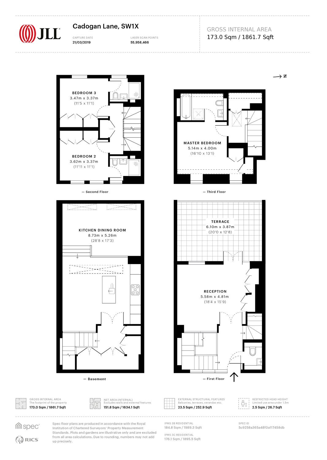 3 Bedrooms Mews house to rent in Cadogan Lane, Knightsbridge, London SW1X