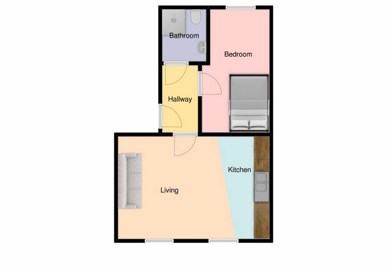 1 Bedrooms Flat to rent in 47 Broadgate, Preston, Lancashire PR1