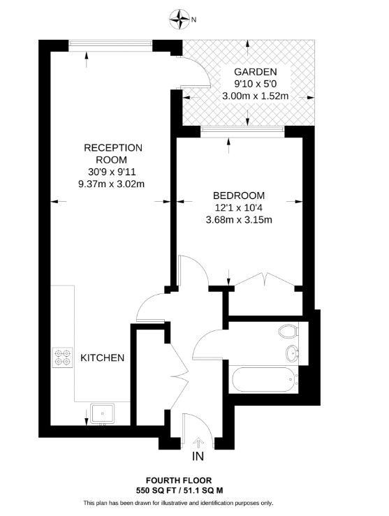 25 Guthrum Court, London floorplan