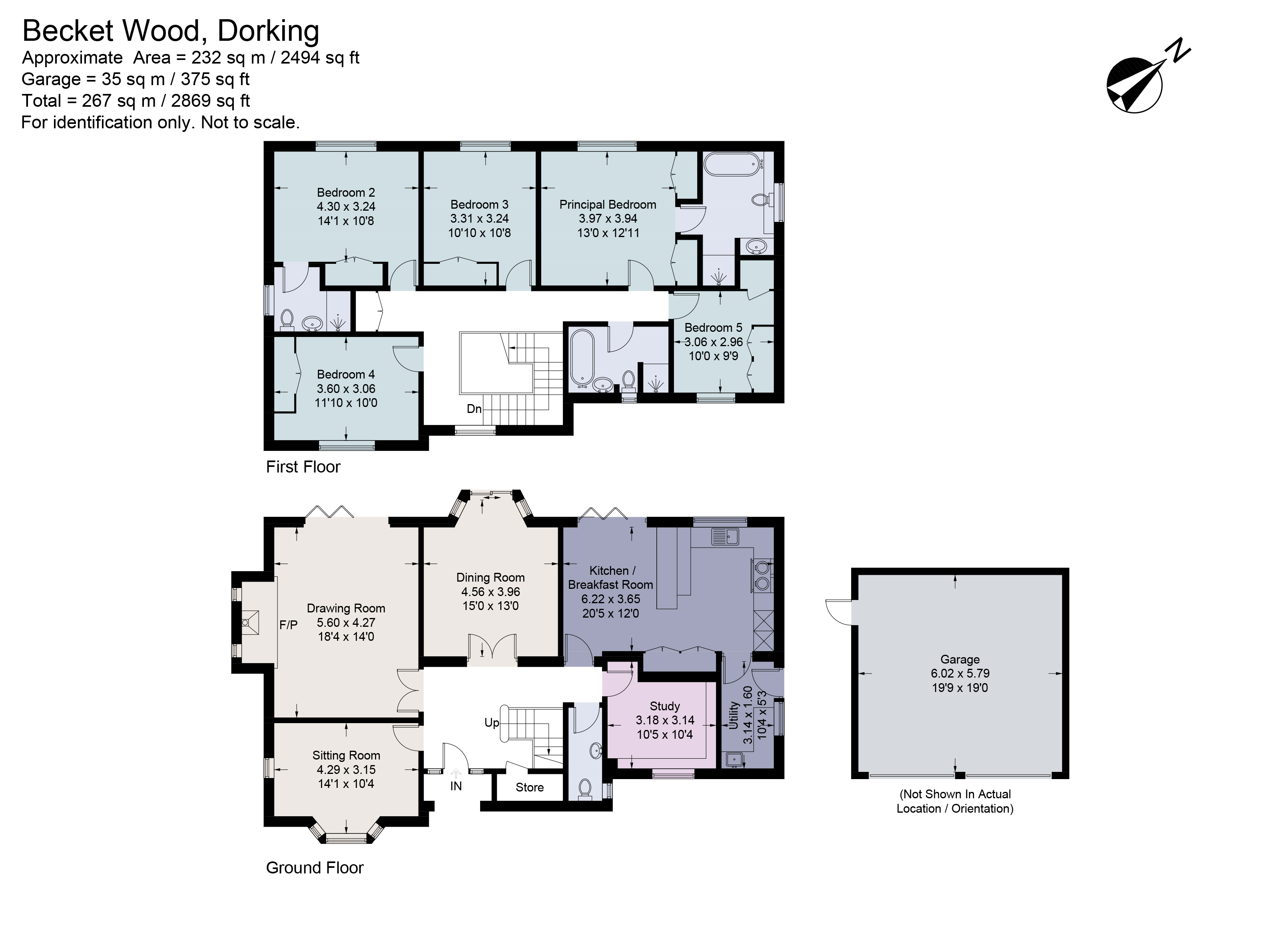 35, Becket Wood, Dorking floorplan