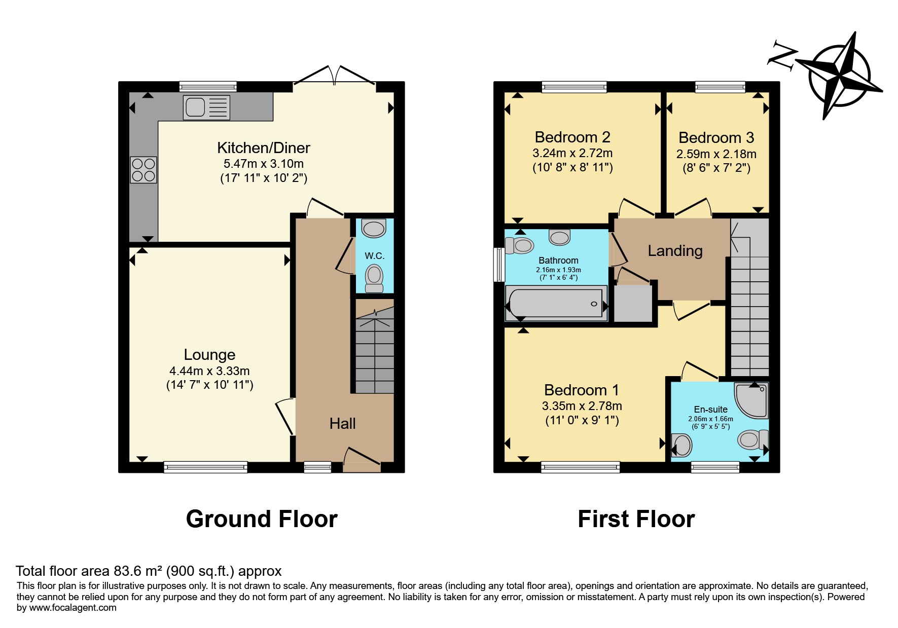29, Patagonia Place, Nottingham floorplan