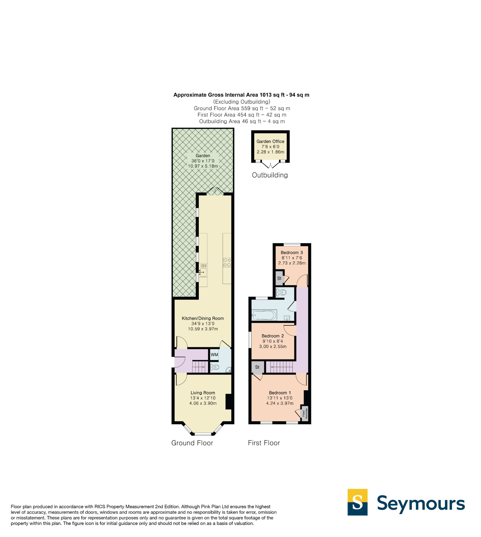 16, Hallam Road, Surrey floorplan
