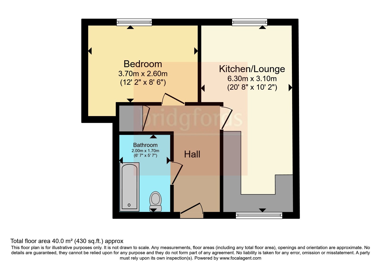 33, Cromwell Court, 10, Bowman Lane, West Yorkshire floorplan