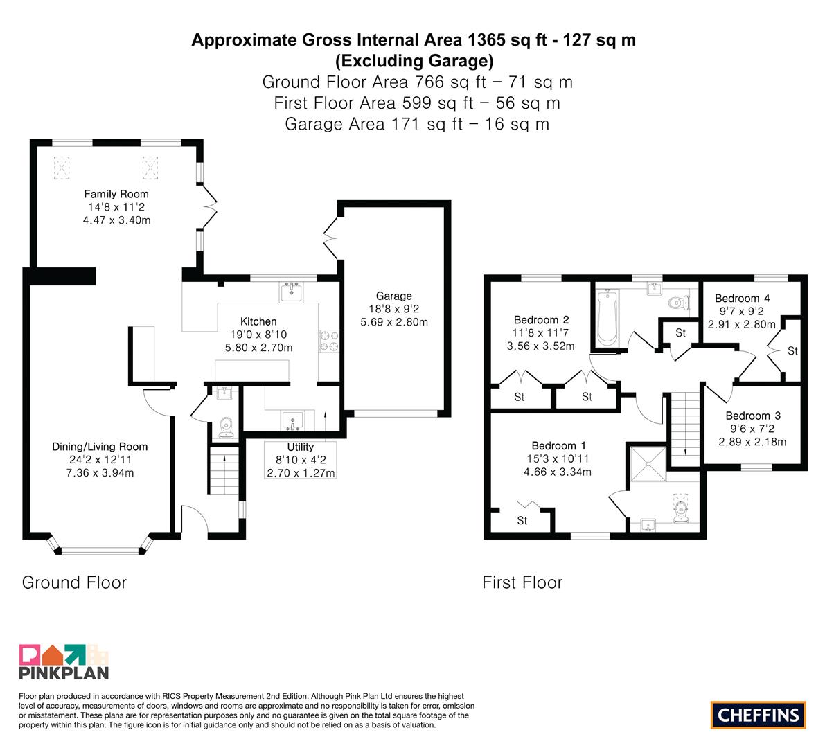38, Manor Farm Close, Haverhill floorplan