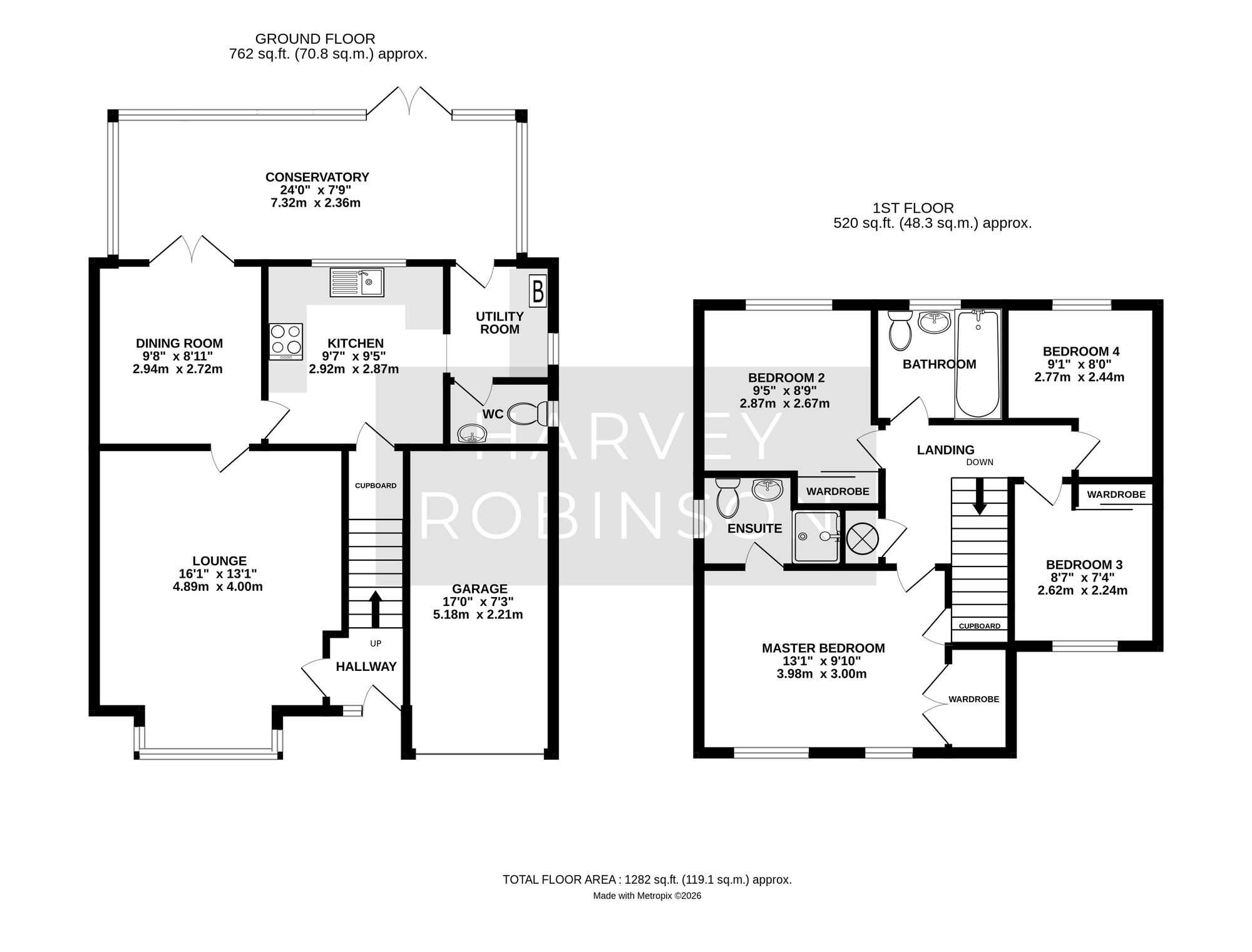 11 Thirlmere, Huntingdon floorplan