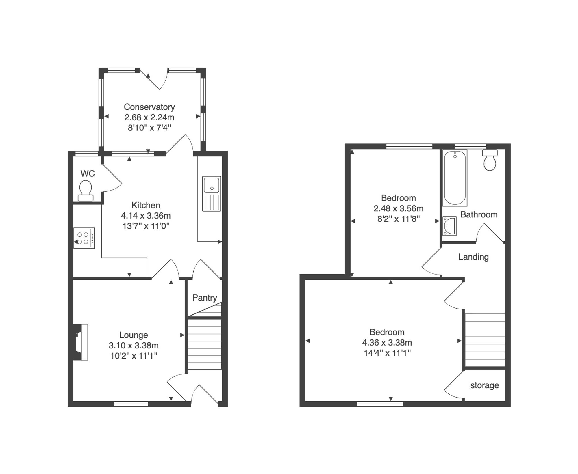 4 Denacre Avenue, Nottingham floorplan