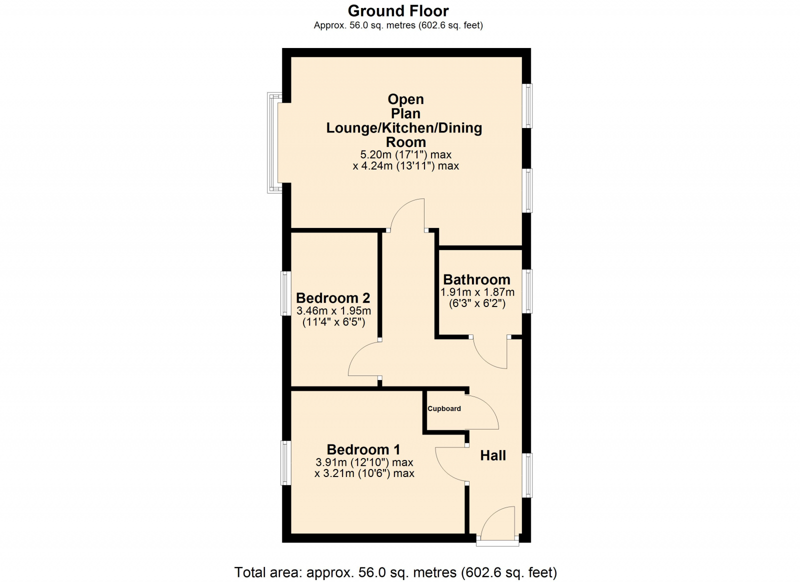 33 Hazel Avenue, Walton Cardiff, Tewkesbury floorplan