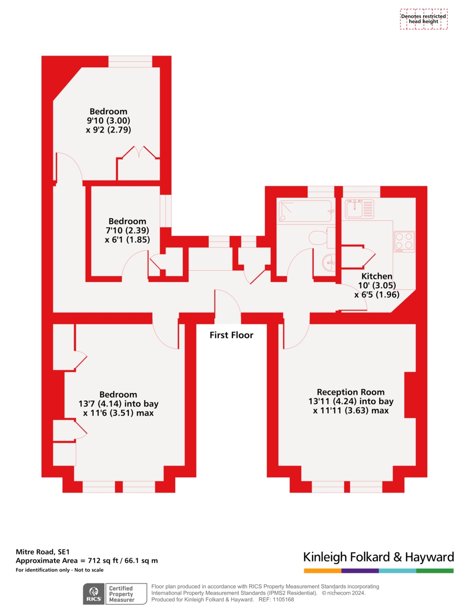 Mitre Road, London floorplan