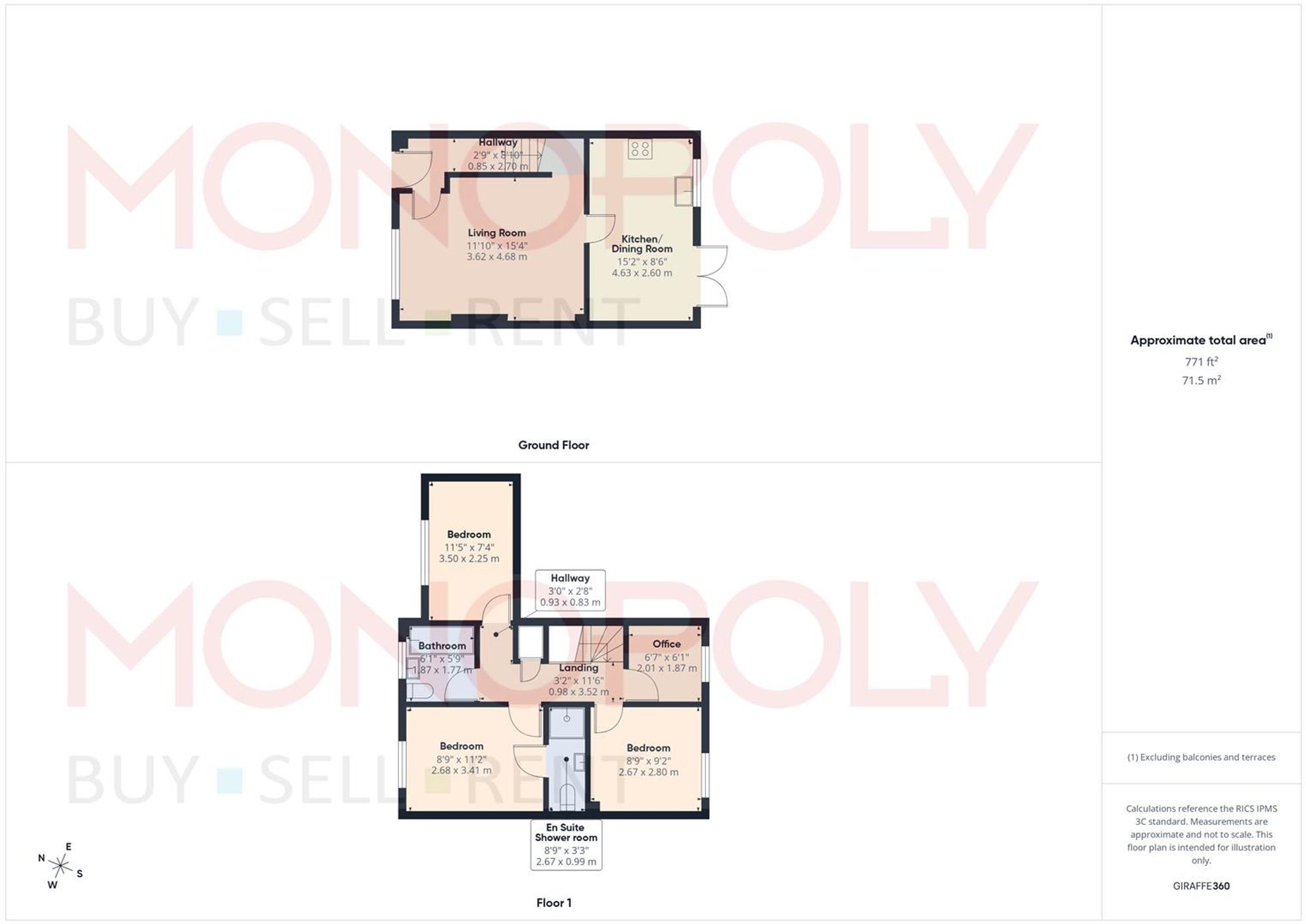 5 Riversleigh, Wrexham floorplan