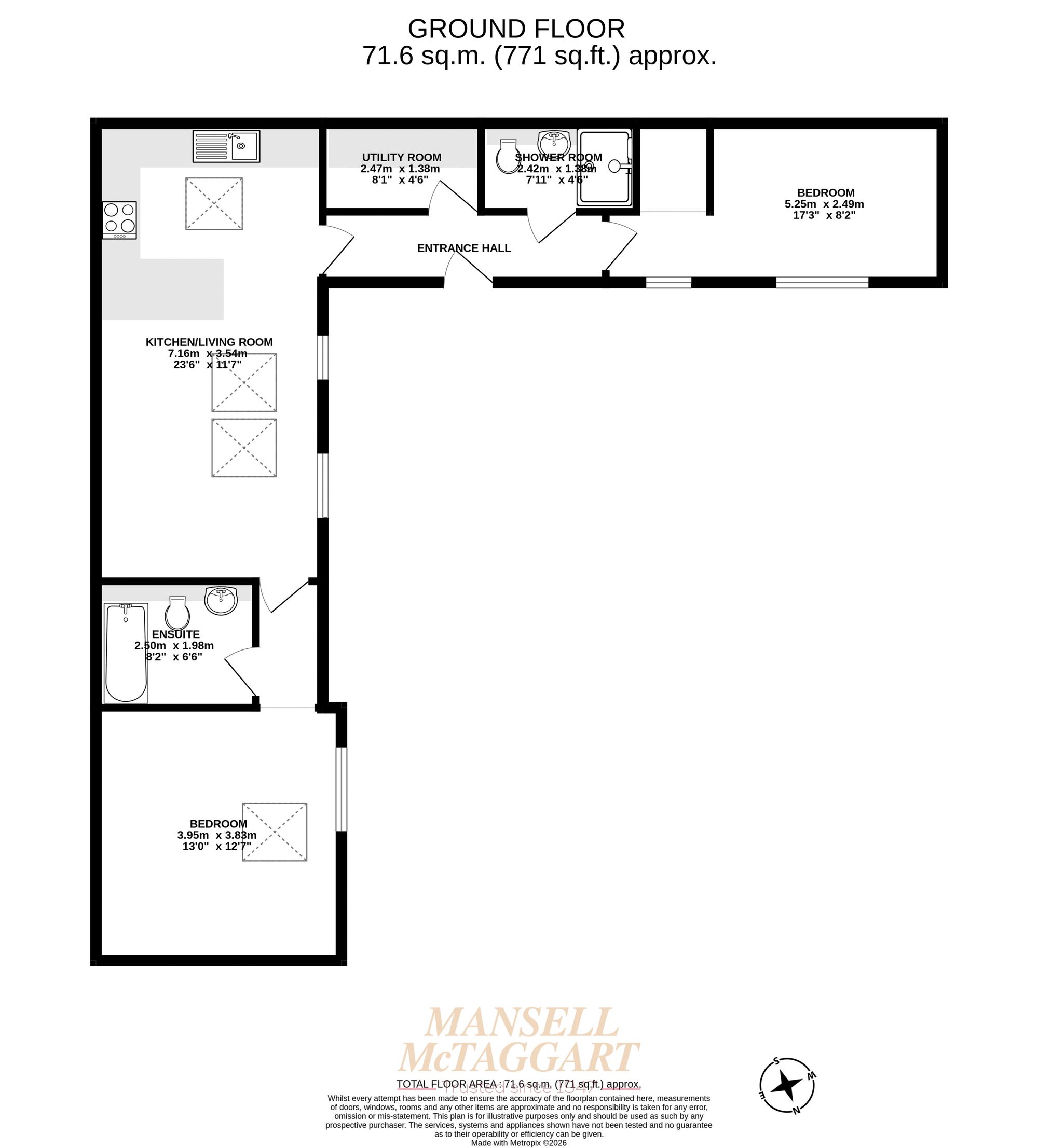 18 Old Dairy Mews, Horley floorplan