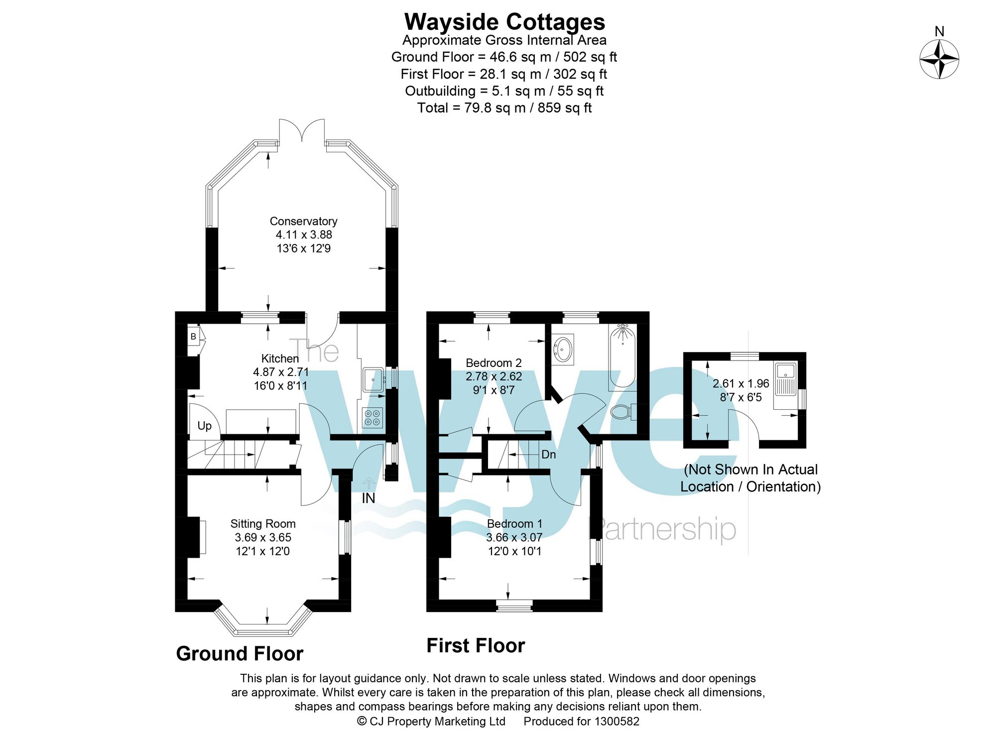 2 Wayside Cottages Nags Head Lane, Great Missenden floorplan