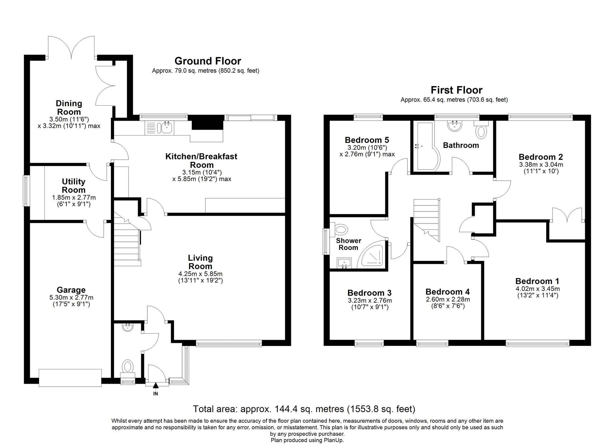 57 Freshfield Bank, Forest Row floorplan