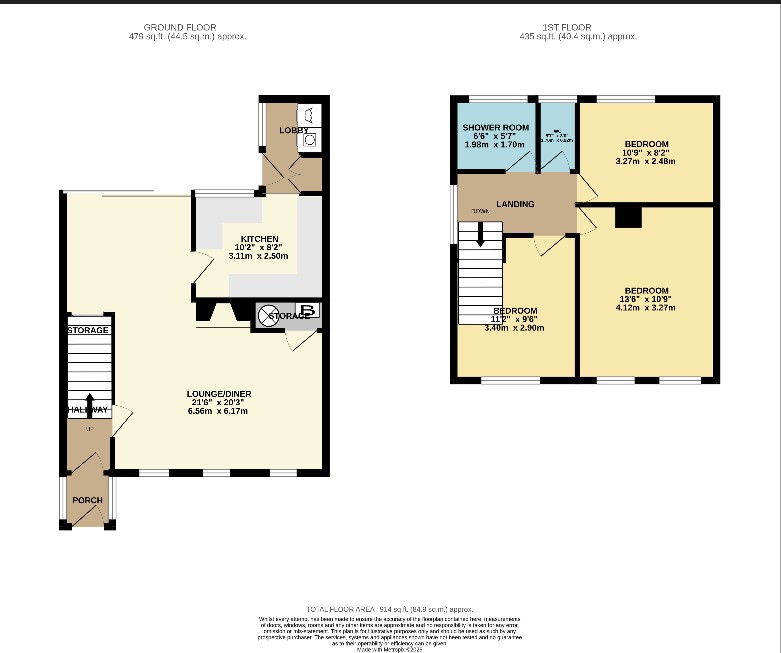 127 Le Clos des Sables, La Route Orange, St Brelade floorplan