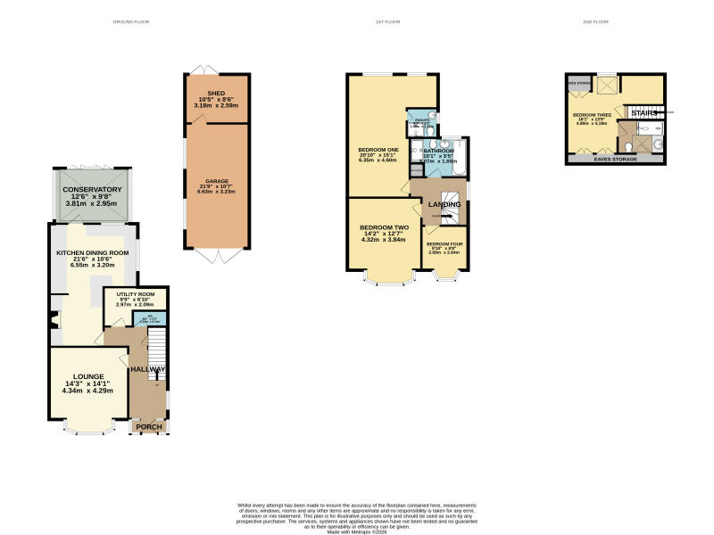 9, Borough Park Road, Devon floorplan