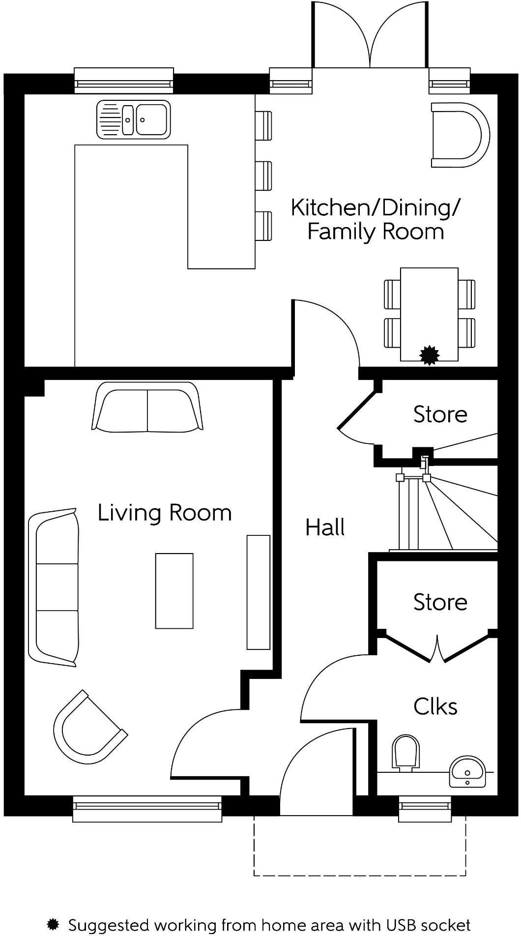 Knockhall Road, Greenhithe DA9, 3 bedroom semidetached house for sale