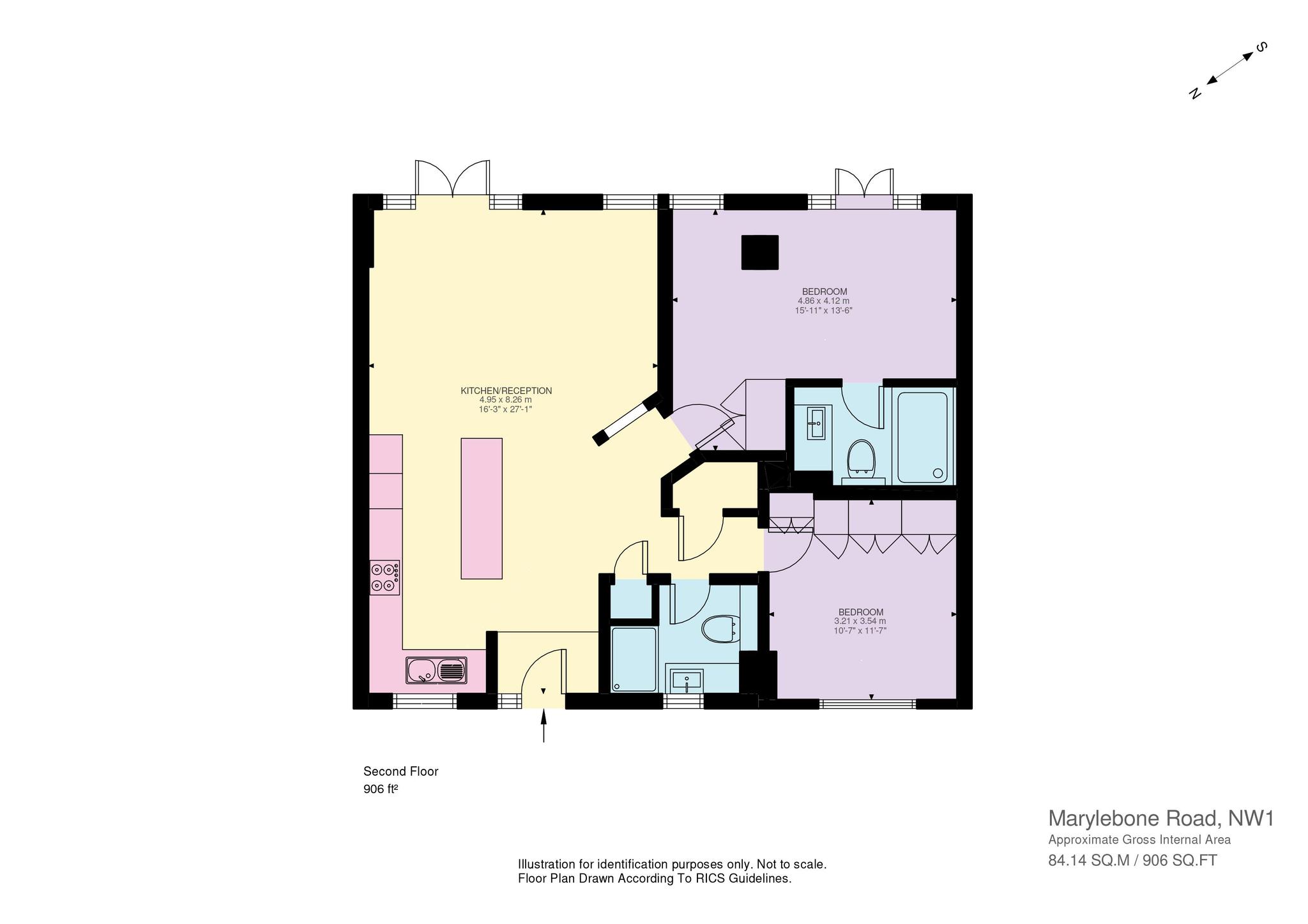 200, Marylebone Road, London floorplan